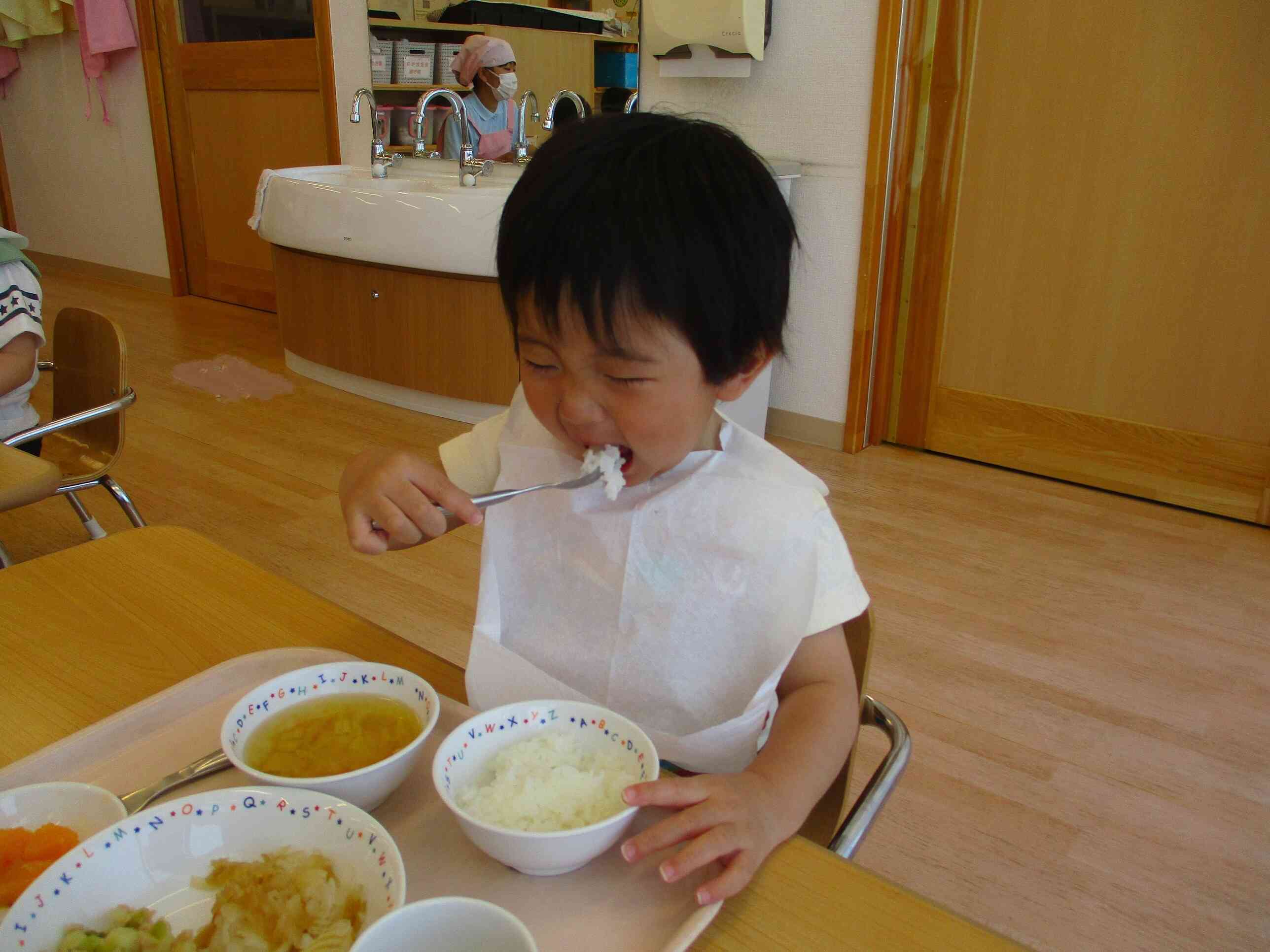 給食おいしい!