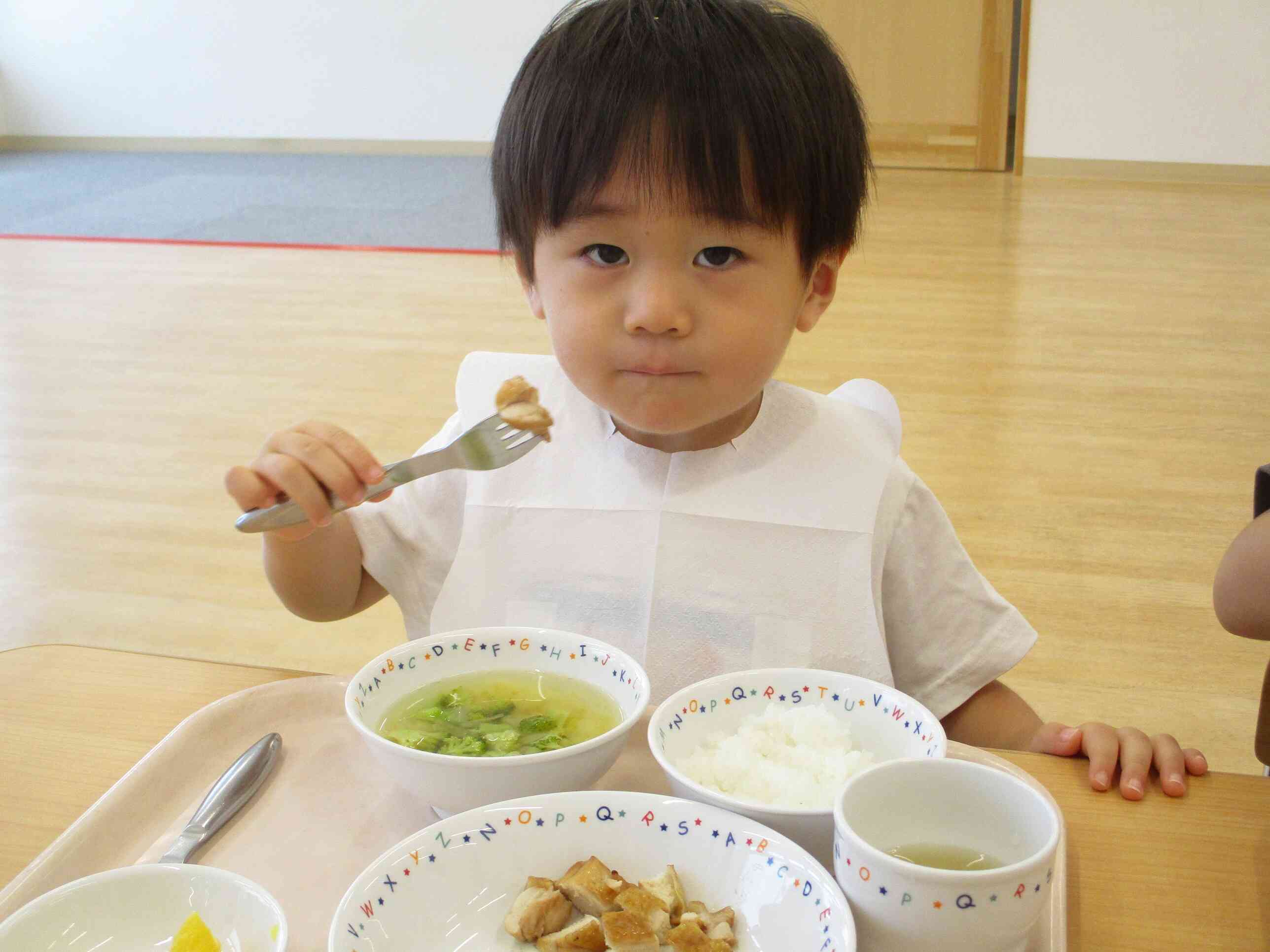 パクパク、かみかみ、とっても上手！