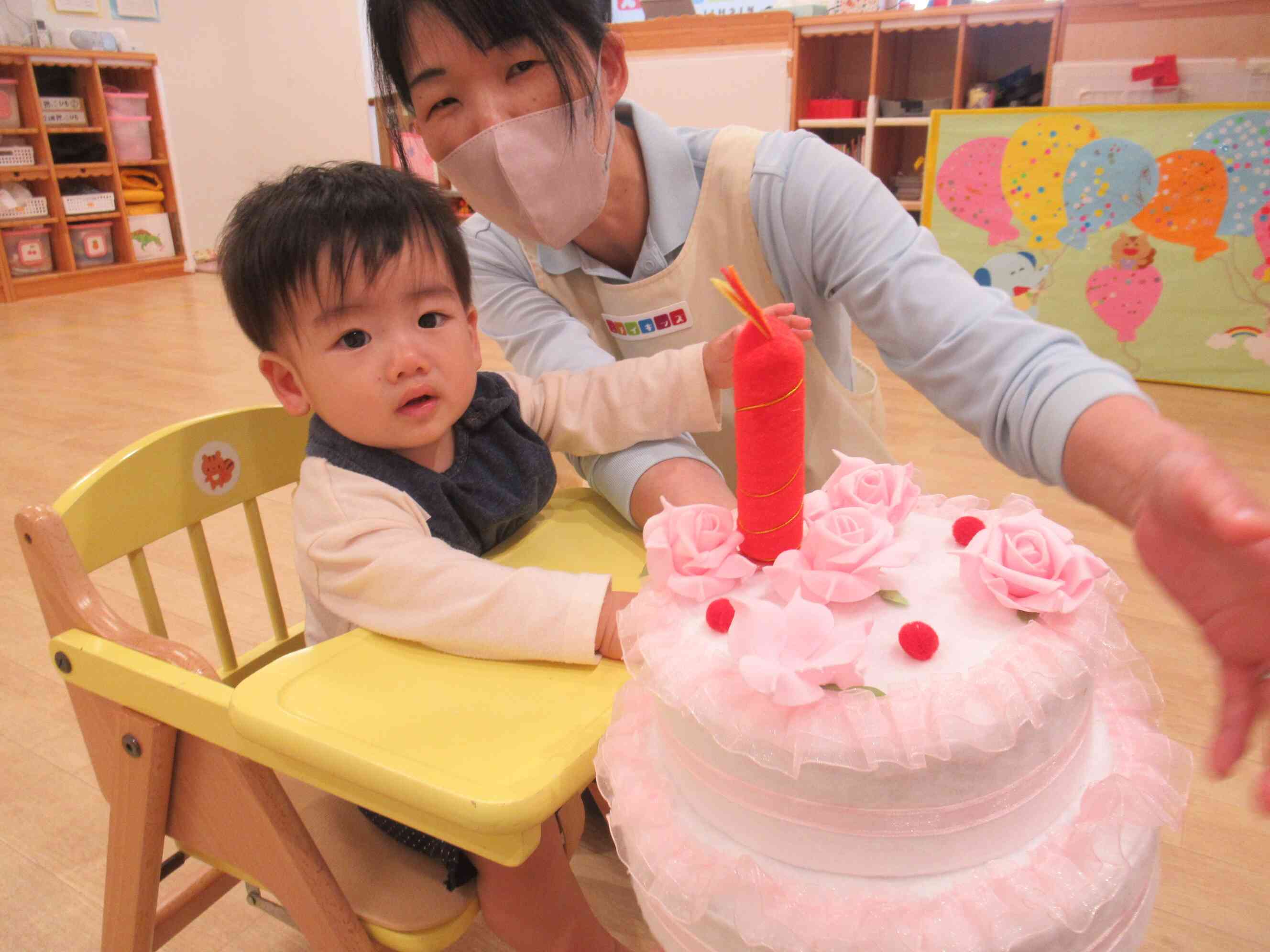 １歳になったよ！　～６月誕生会～