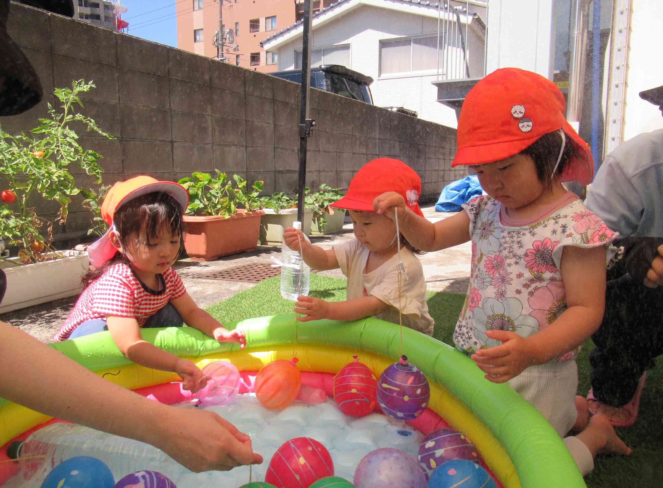 夏遊び楽しいね