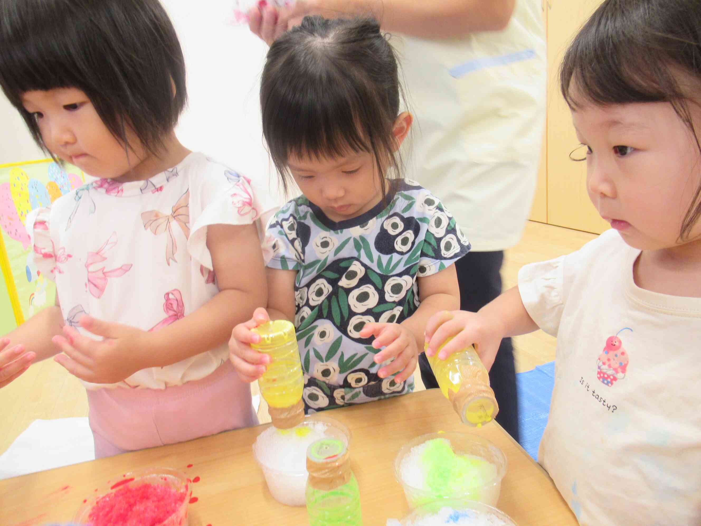 おいしそうなかき氷、たくさんできたね。