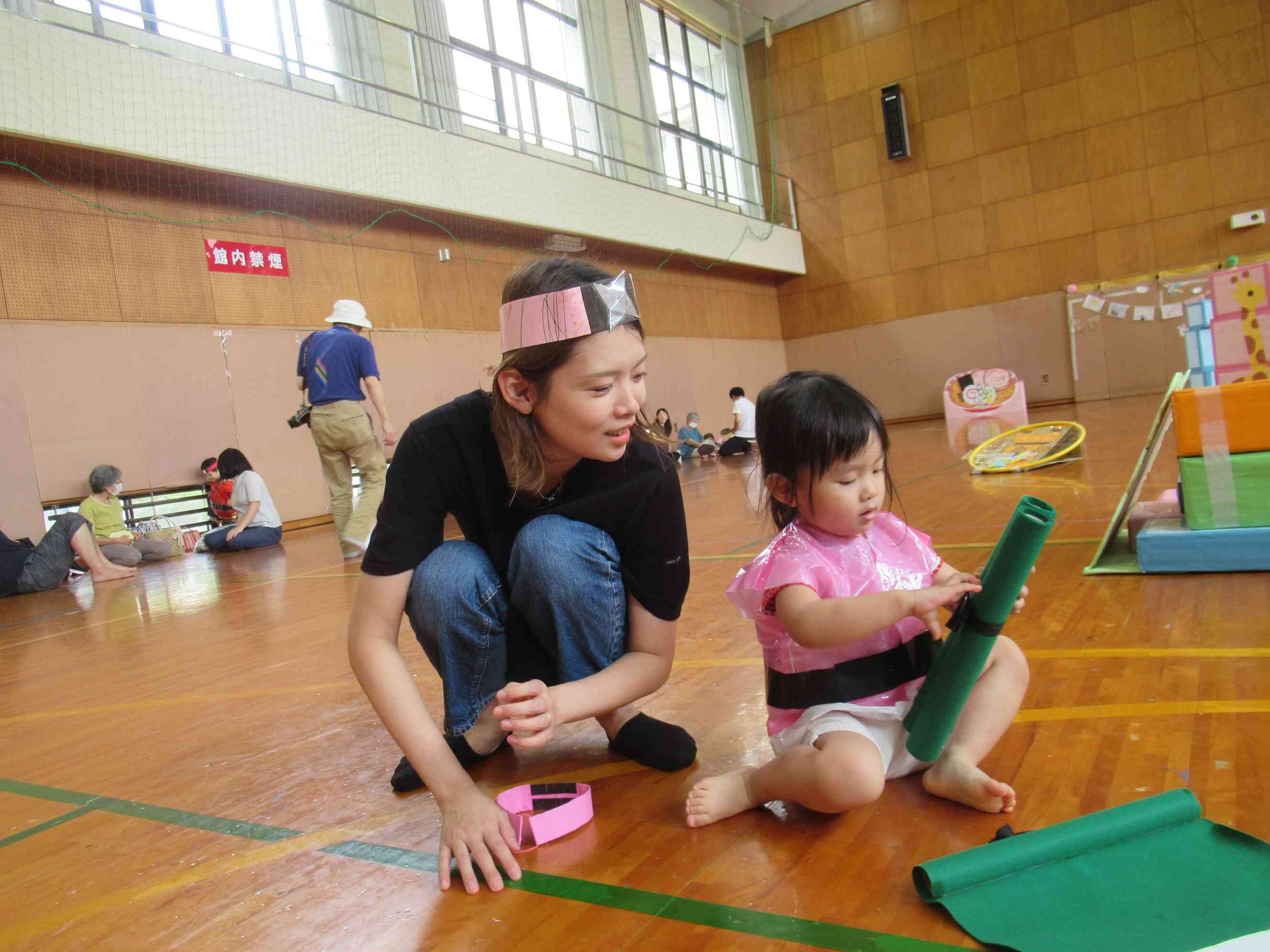 Rちゃん忍者が選んだ巻き物には何がかいてあるのかな？