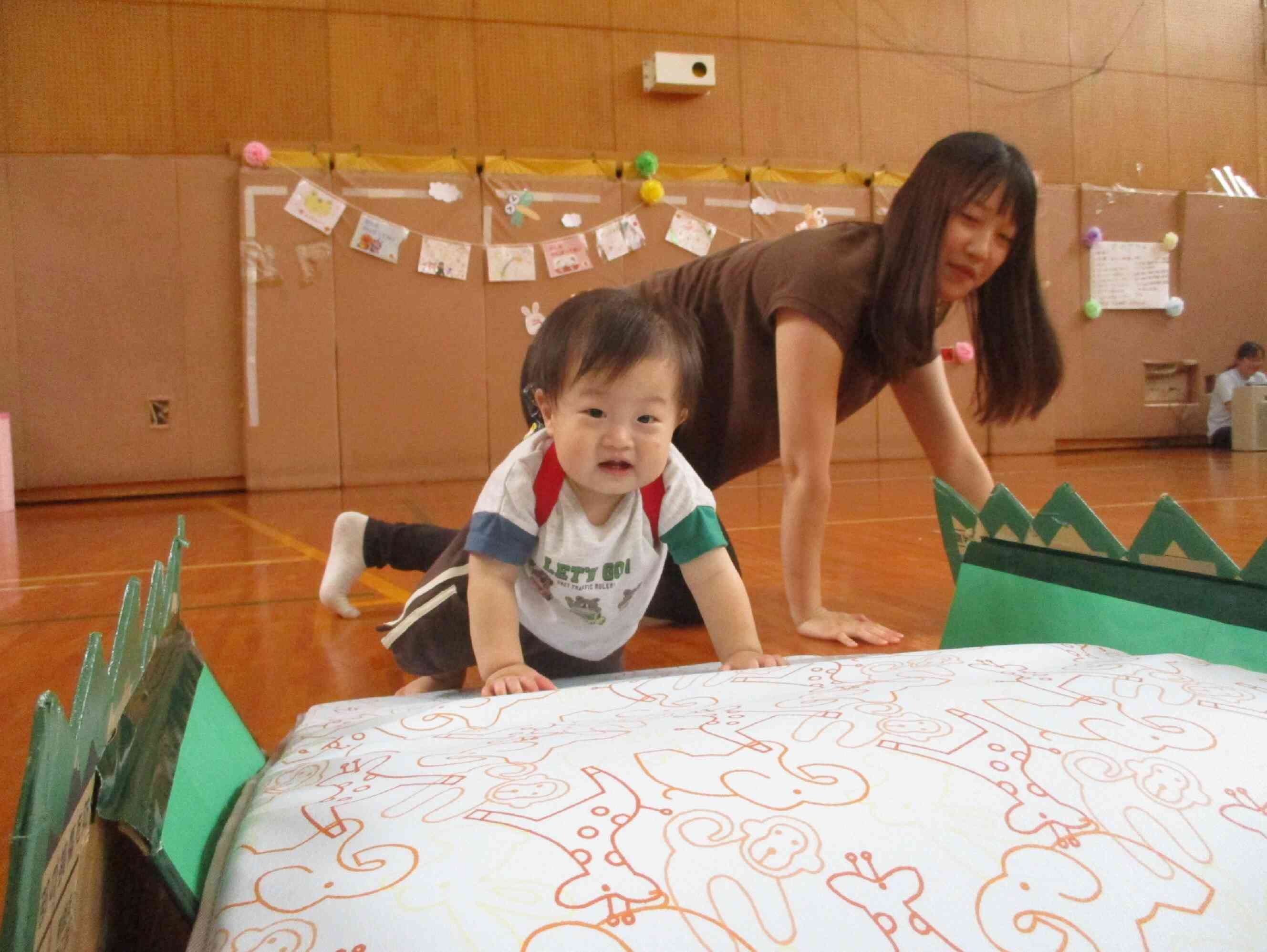 ひよこ組親子競技 「おでんだいすき」