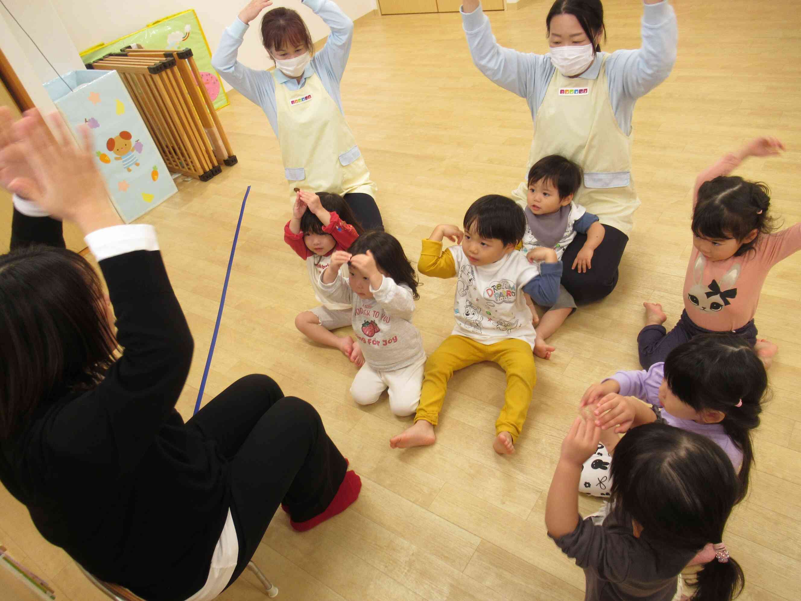 英語保育を楽しみました