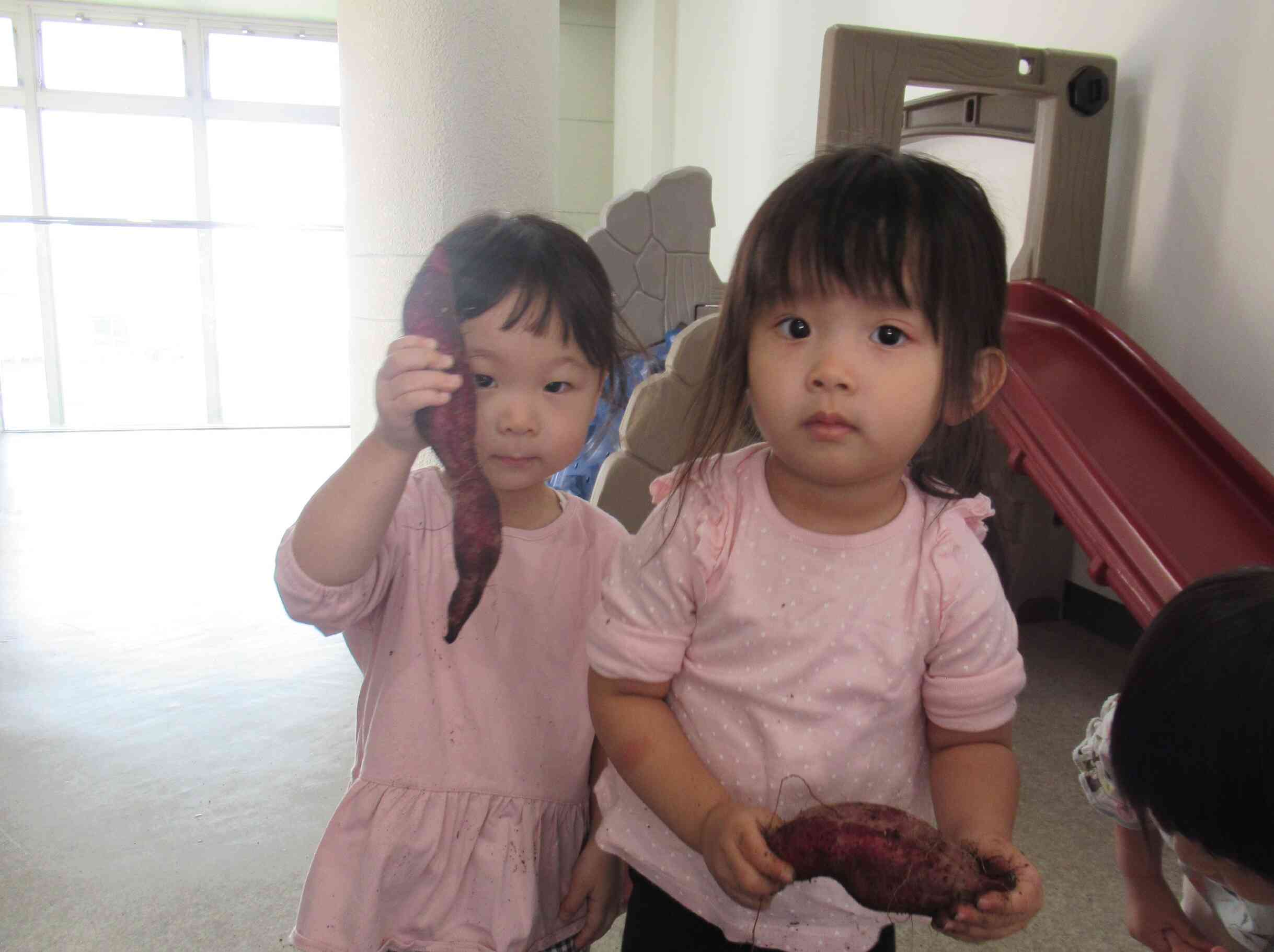 おいもでクッキングしたよ