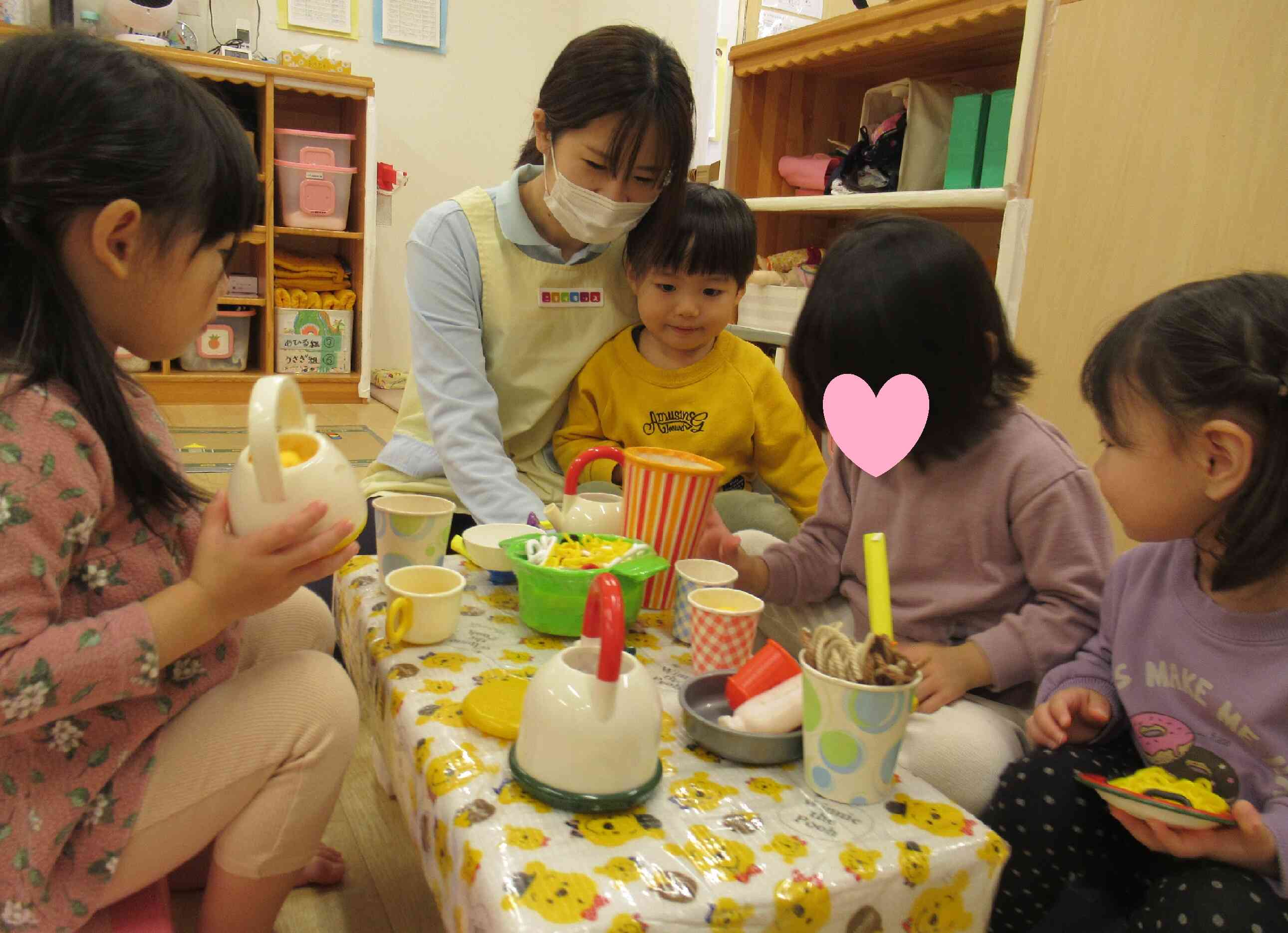 ごちそうをたくさん作ったよ。おいしいね！