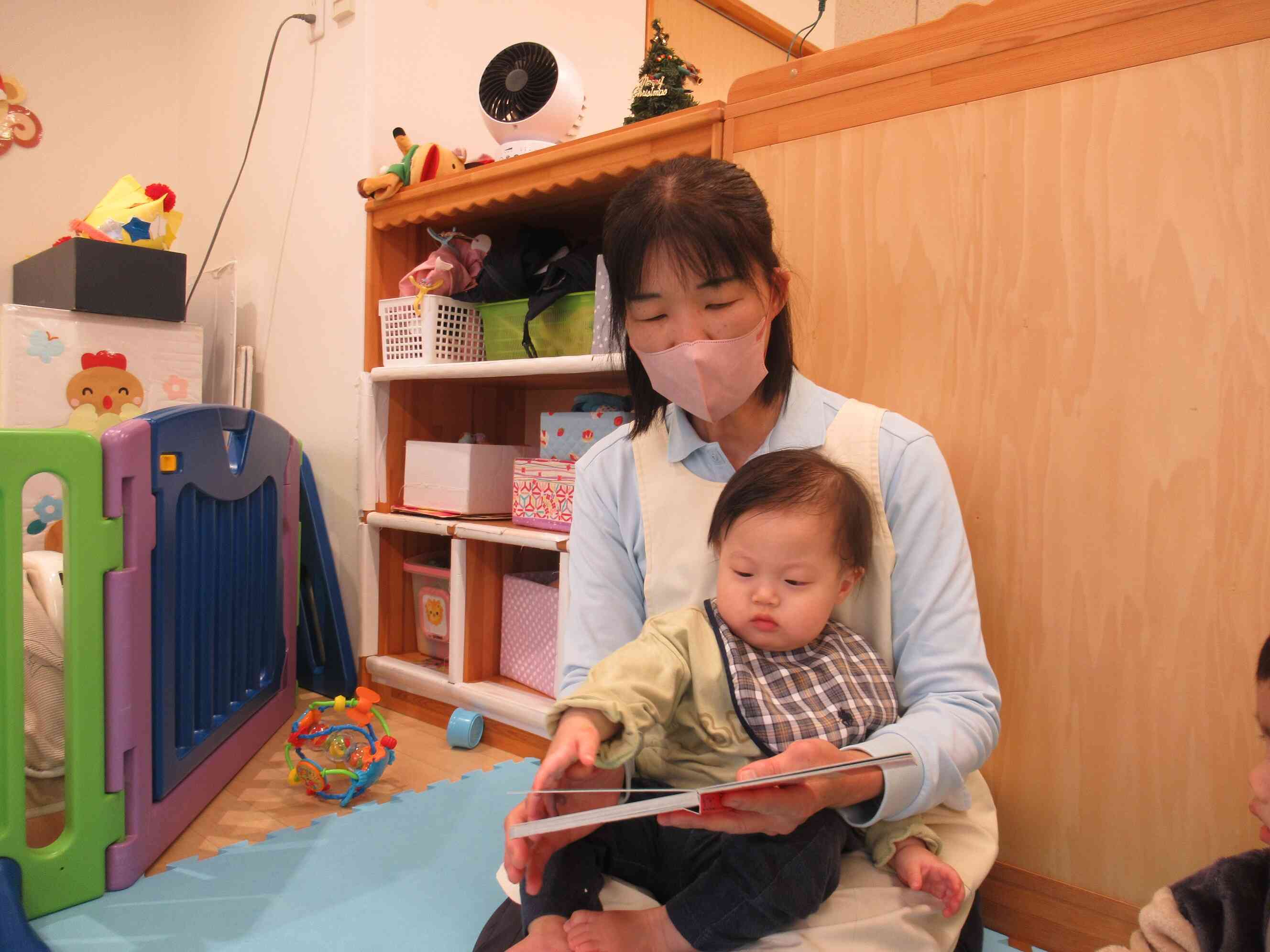 『ばいばい』の絵本。次は何の動物かな？