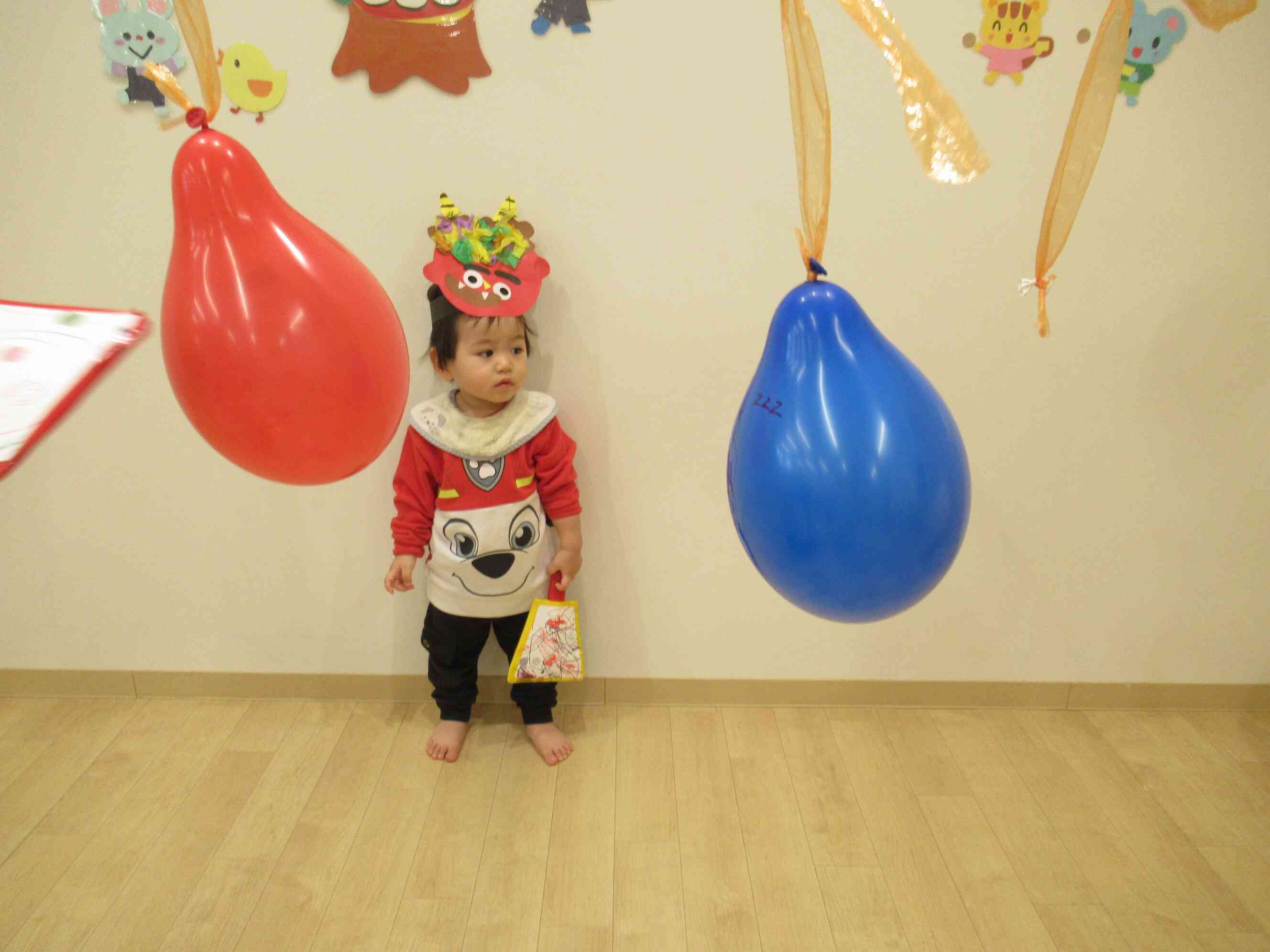 どの風船にしようかな？