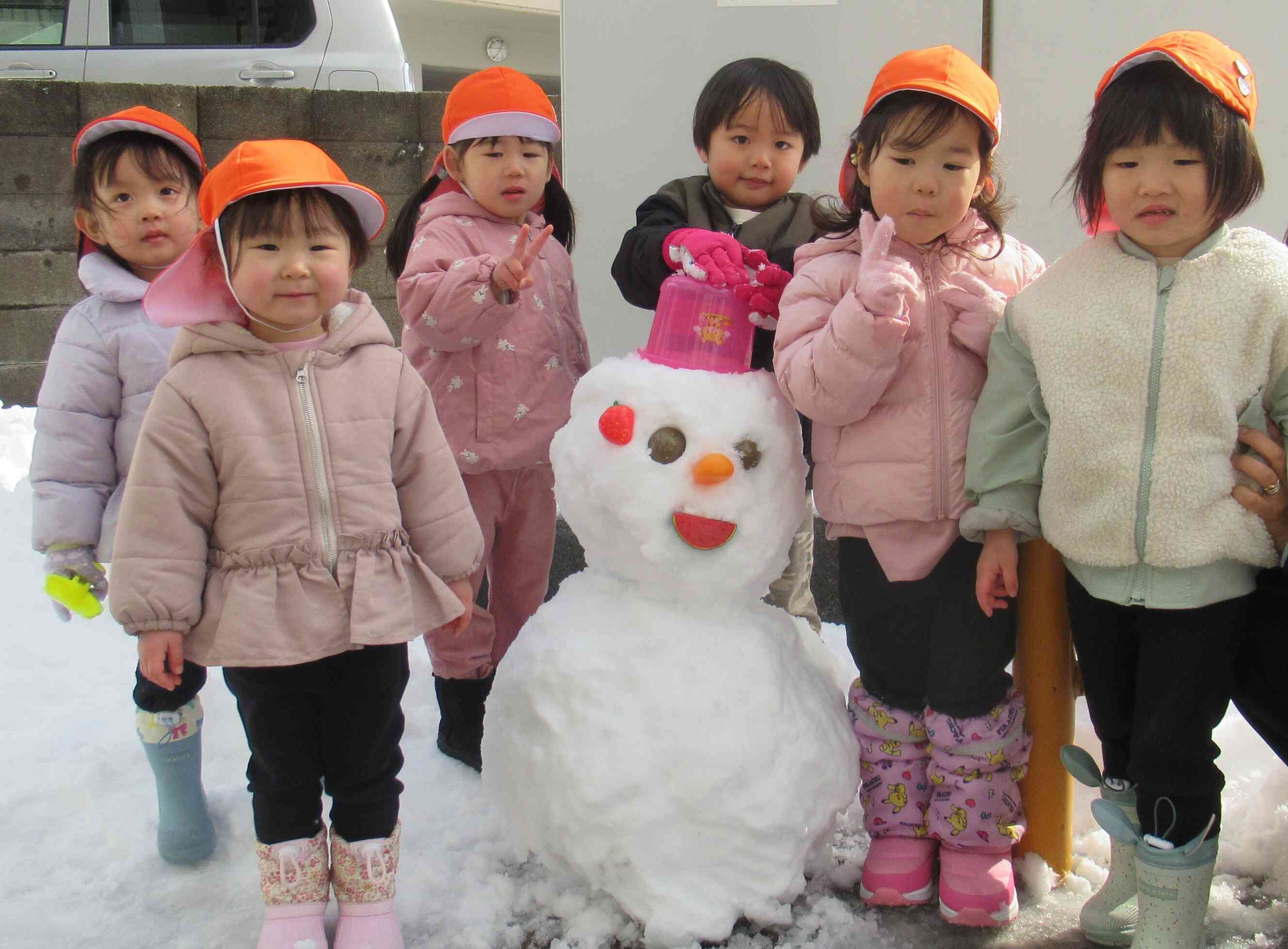 雪遊び大好き！