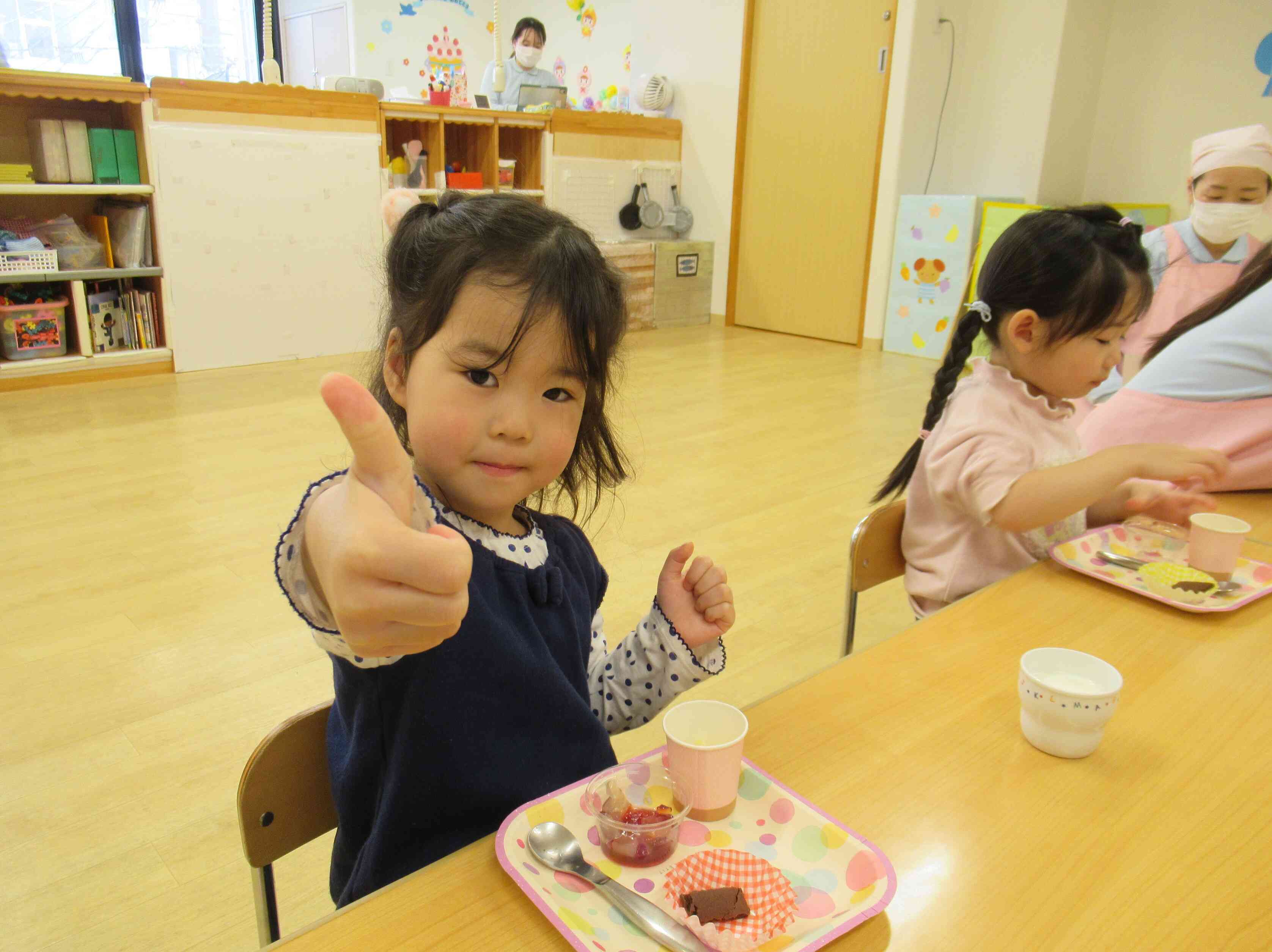 お別れバイキングをしたよ