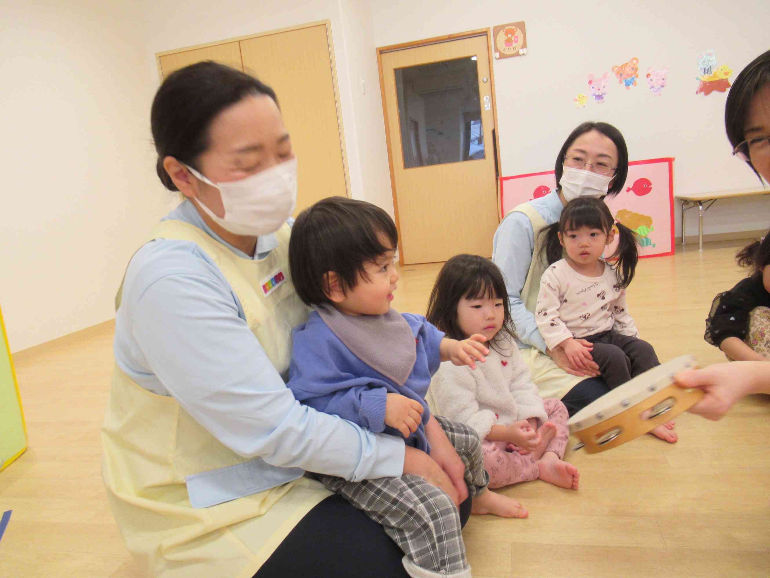 やさしくトントン♬