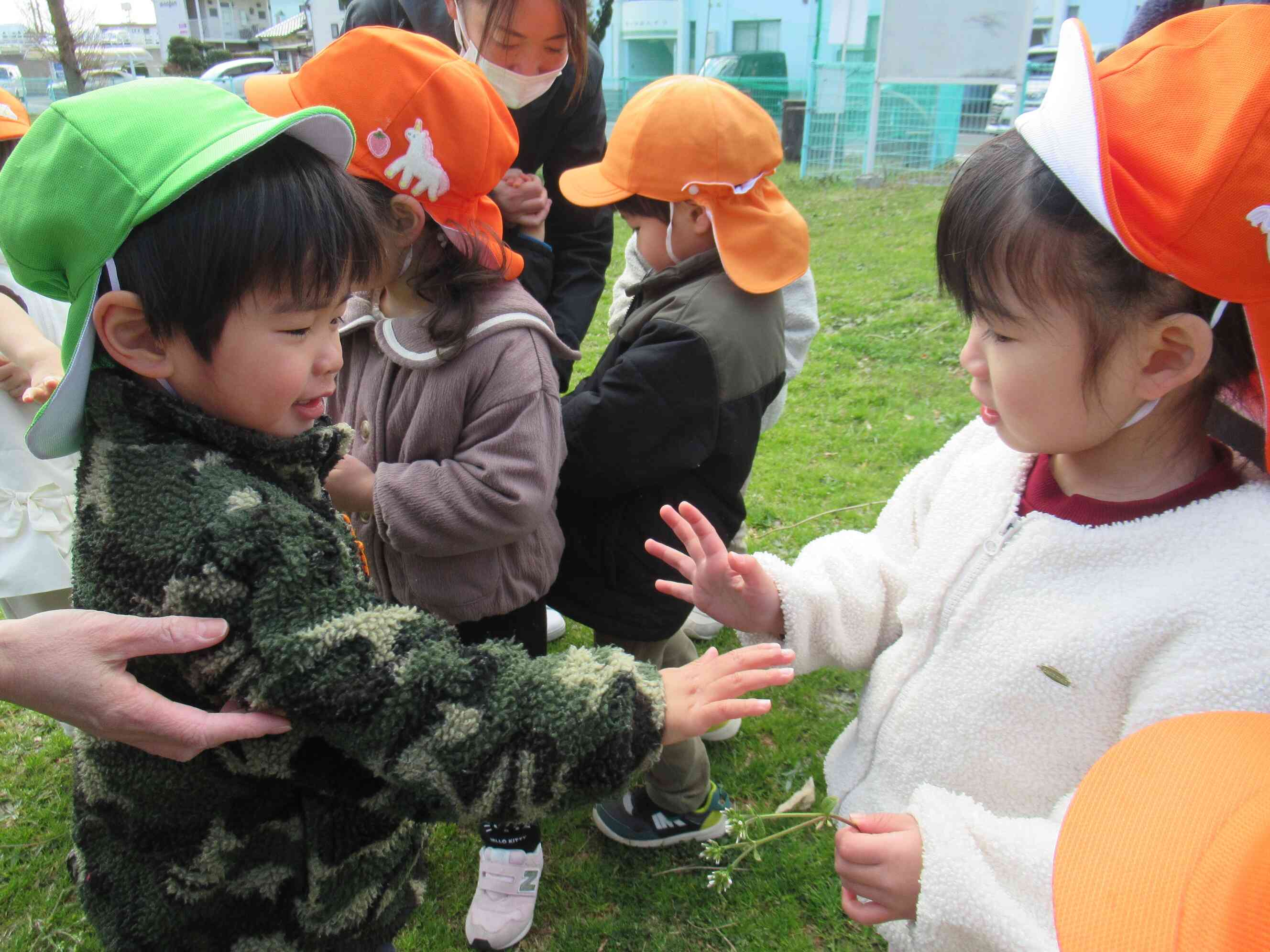 一緒に遊んだよ！