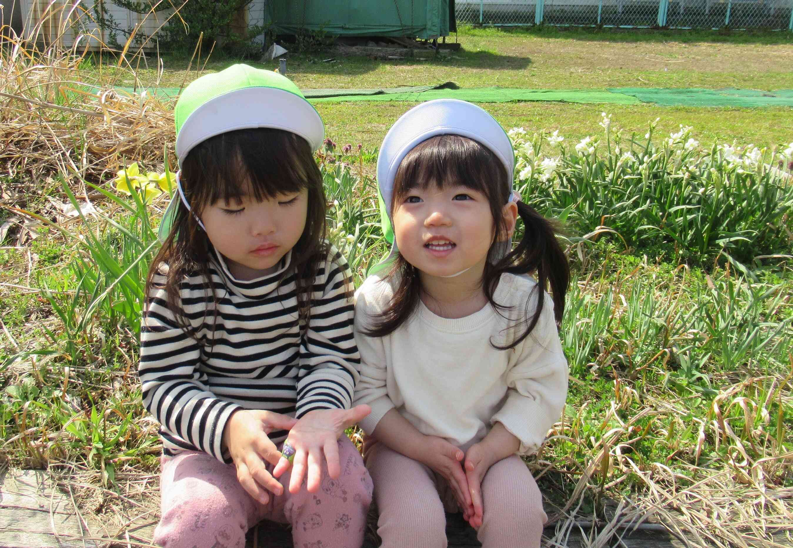 春のおさんぽ ポカポカ陽気で気持ちがいいね!