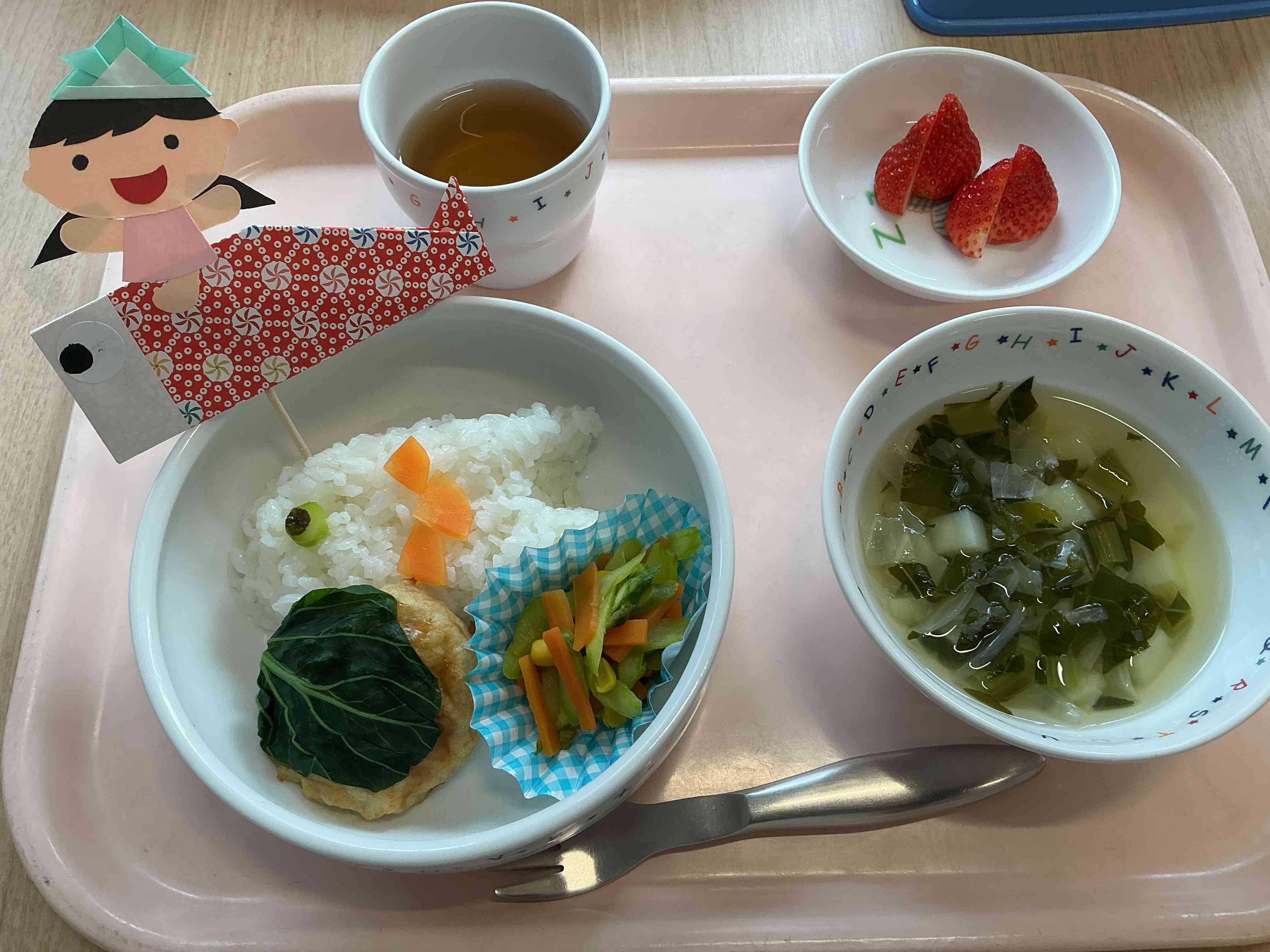 5月1日の給食(こどもの日メニュー)