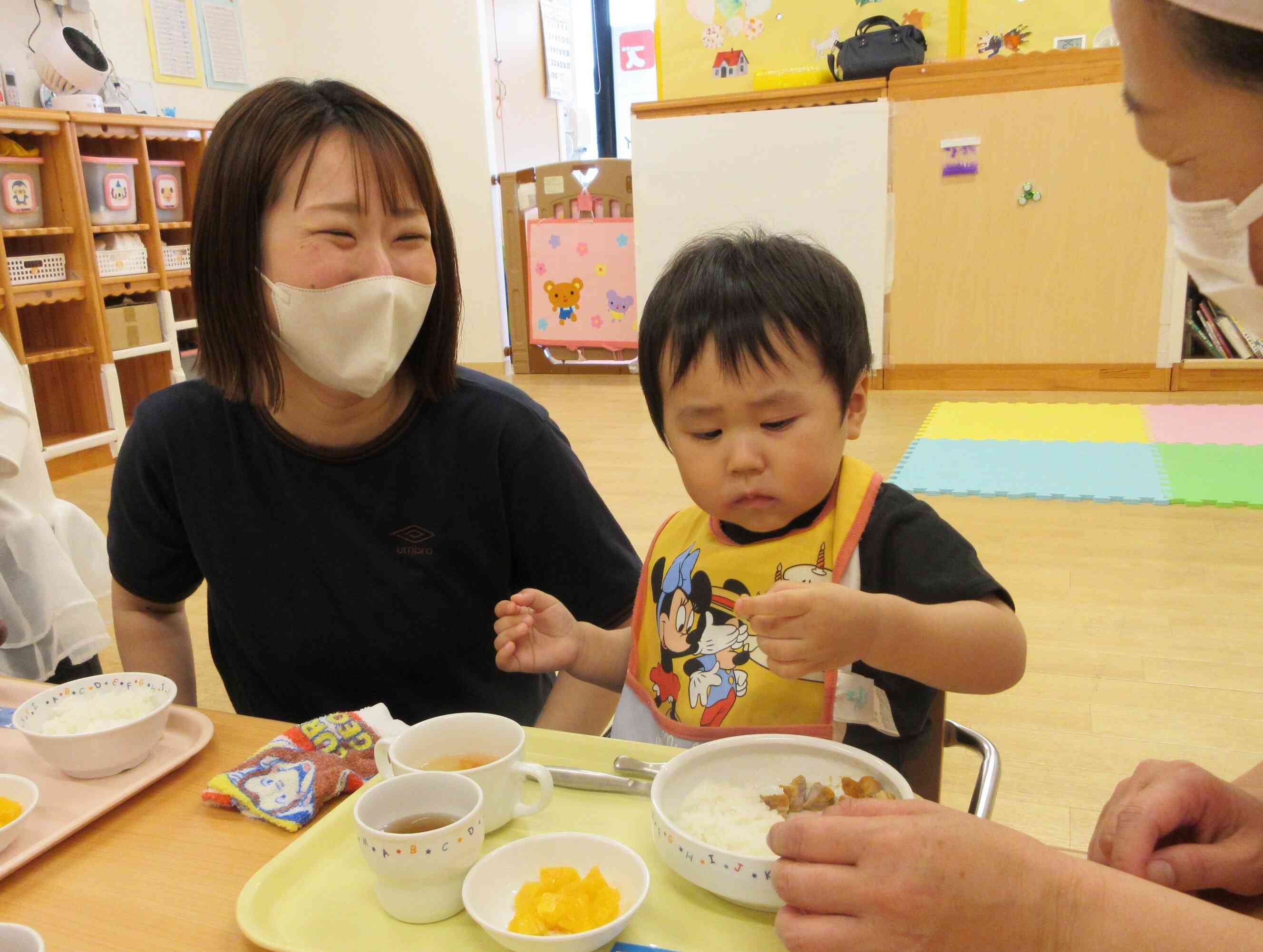 ~給食試食会：おいしいね～
