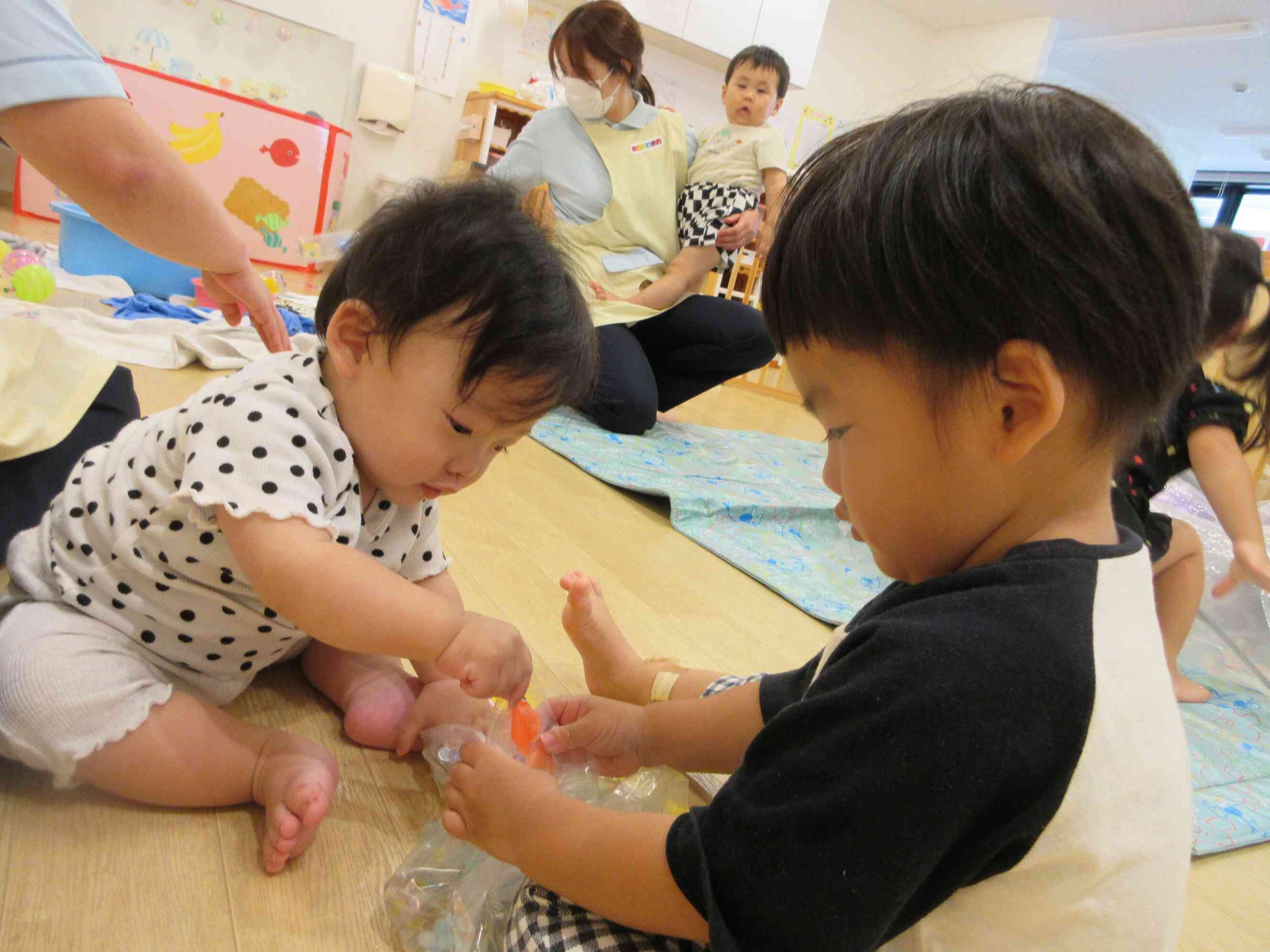 ムニュムニュするよ！