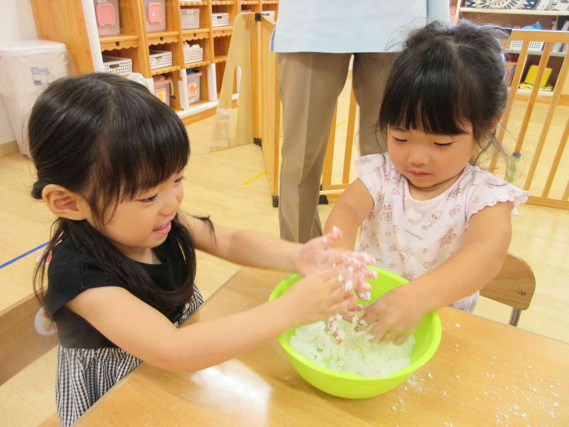 お月見団子を作ったよ♪