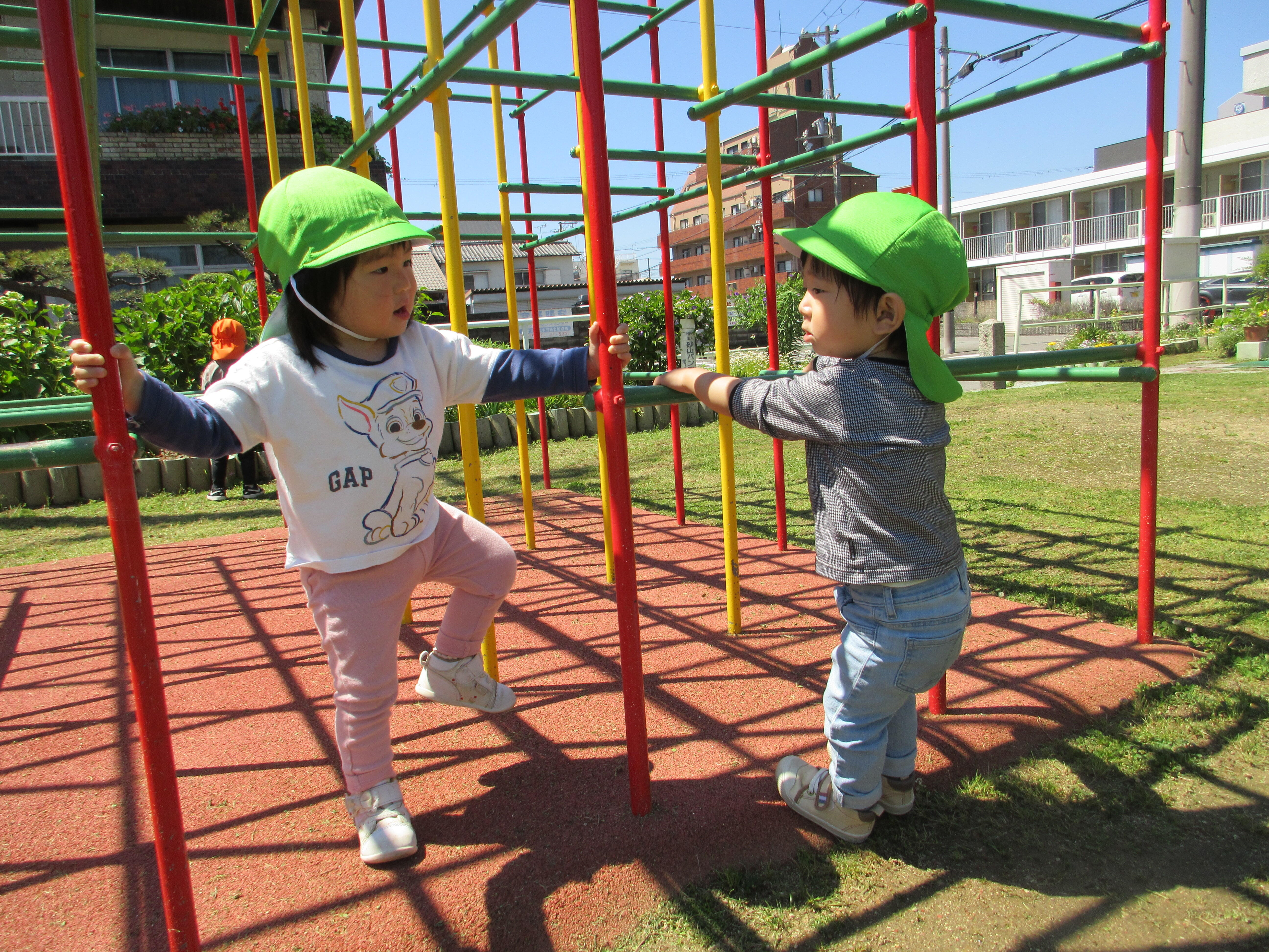 お話ししながら楽しいね