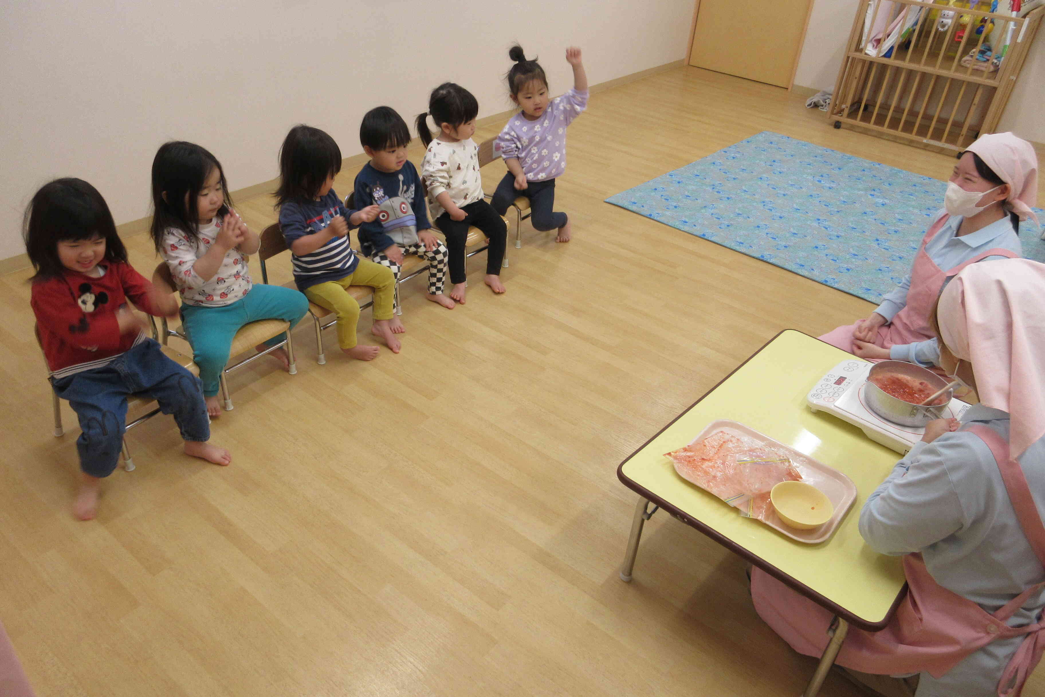 あま～い香りがするね！
