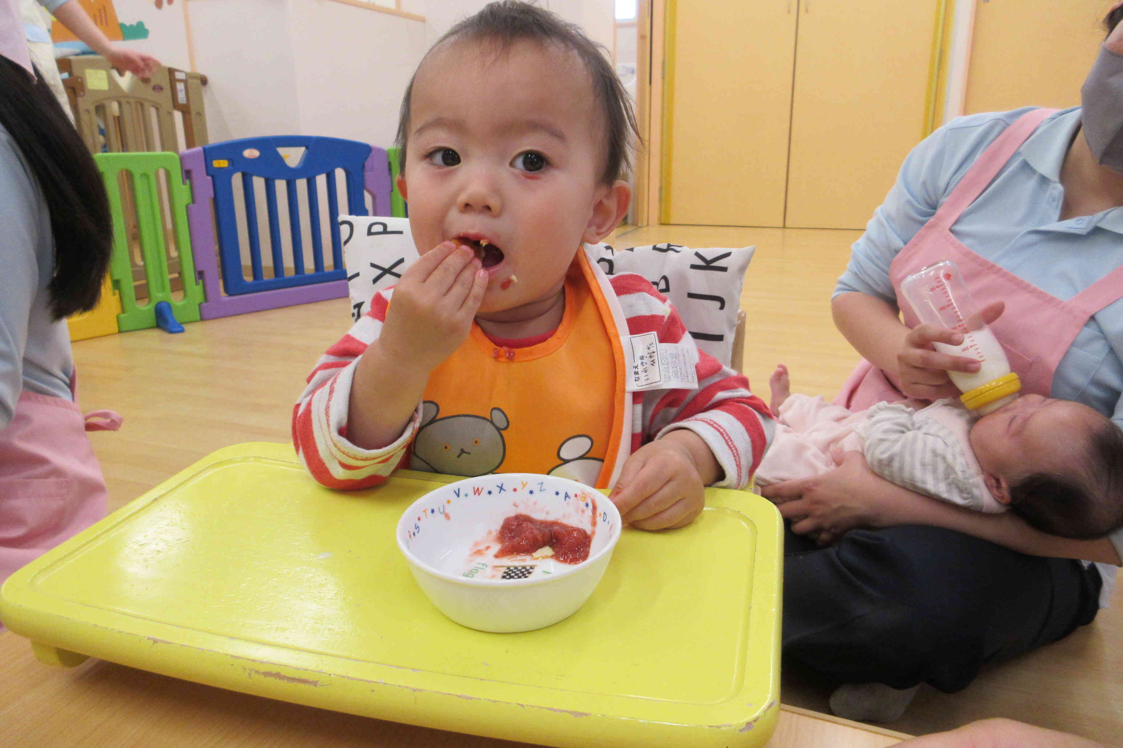 お兄さんお姉さんが作ったジャム美味しいね！