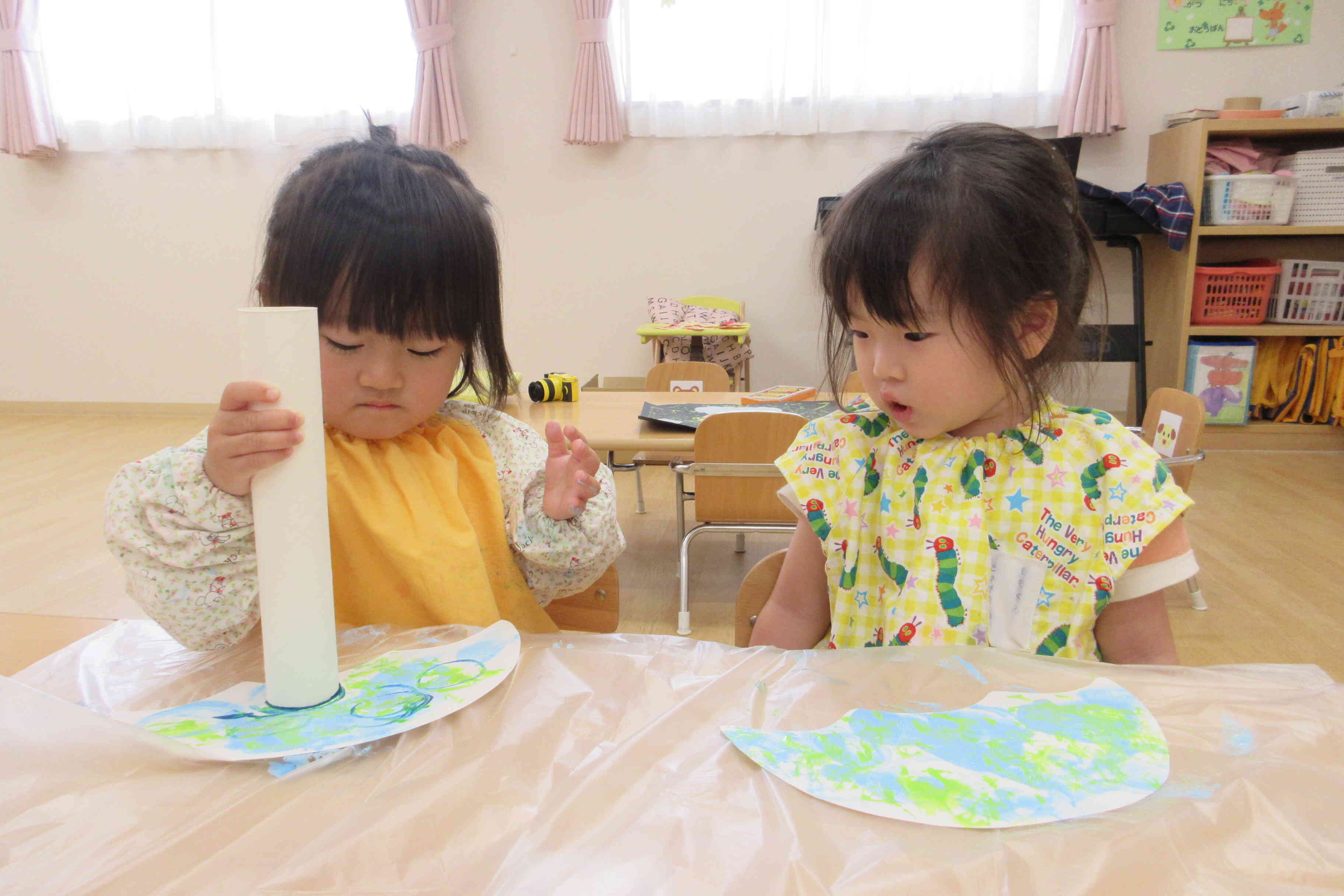 ぺったん、ぺったん