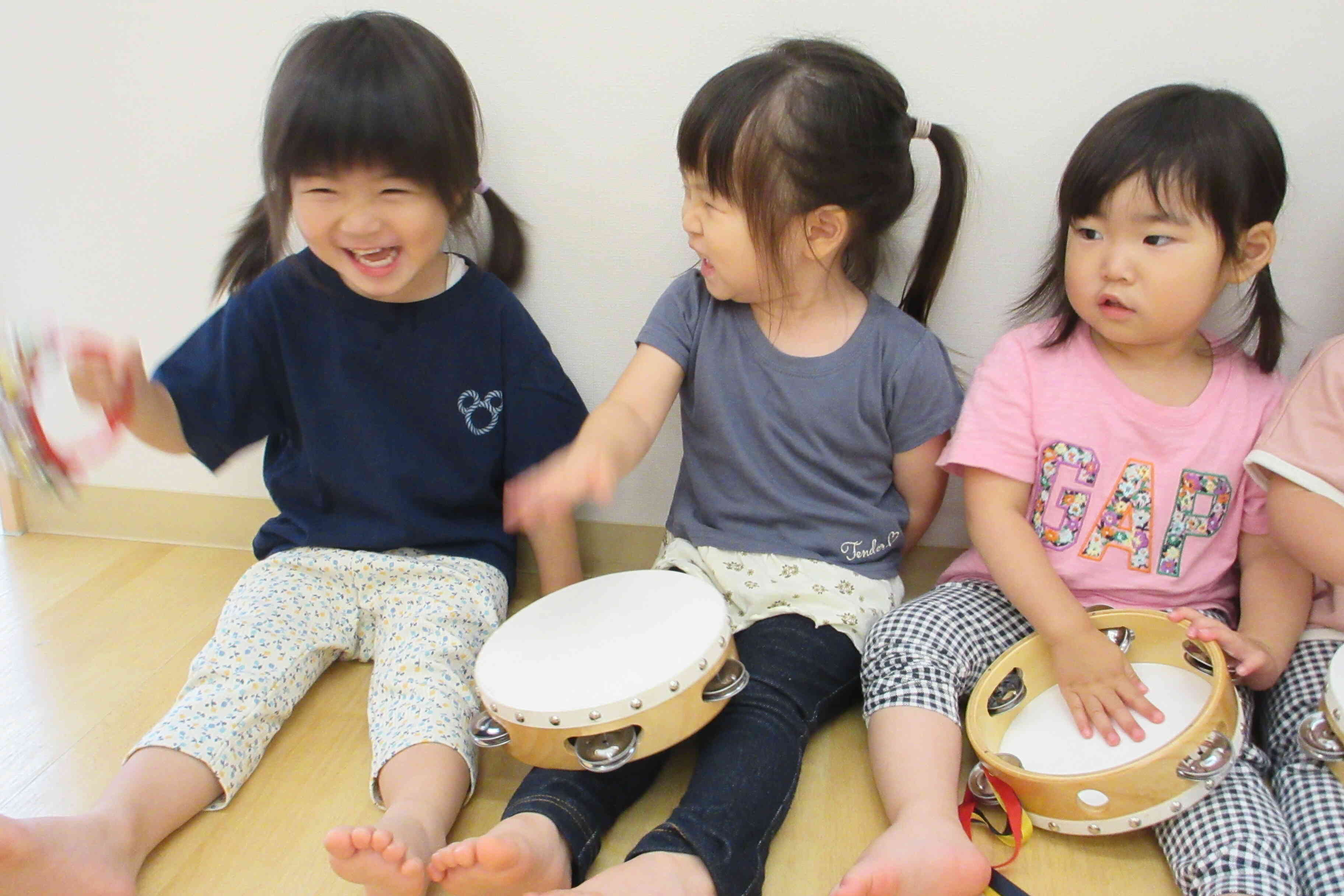 お部屋でたくさん遊んだよ！