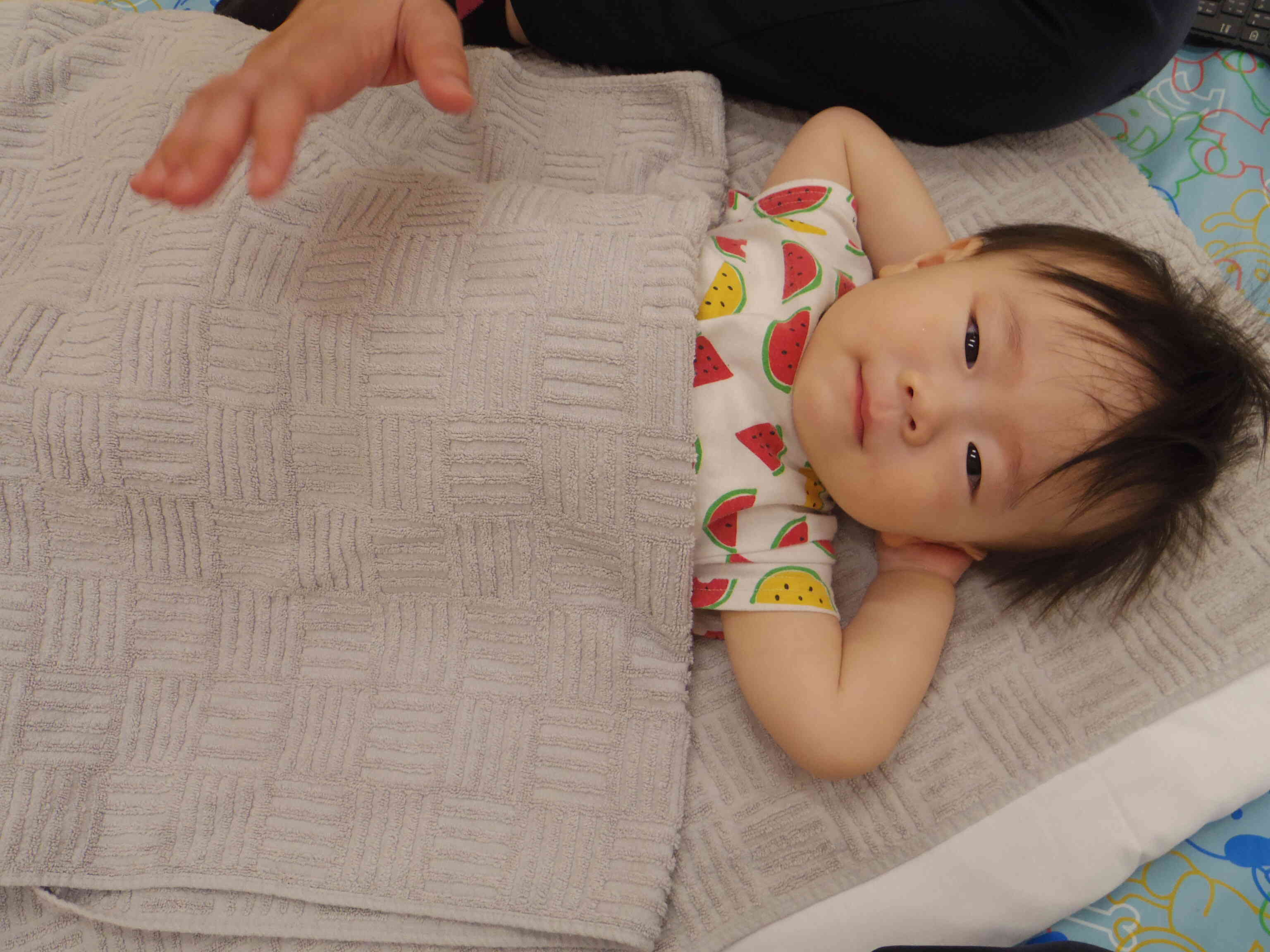 （ひよこ組、0歳児）たくさん遊んだ後は…？