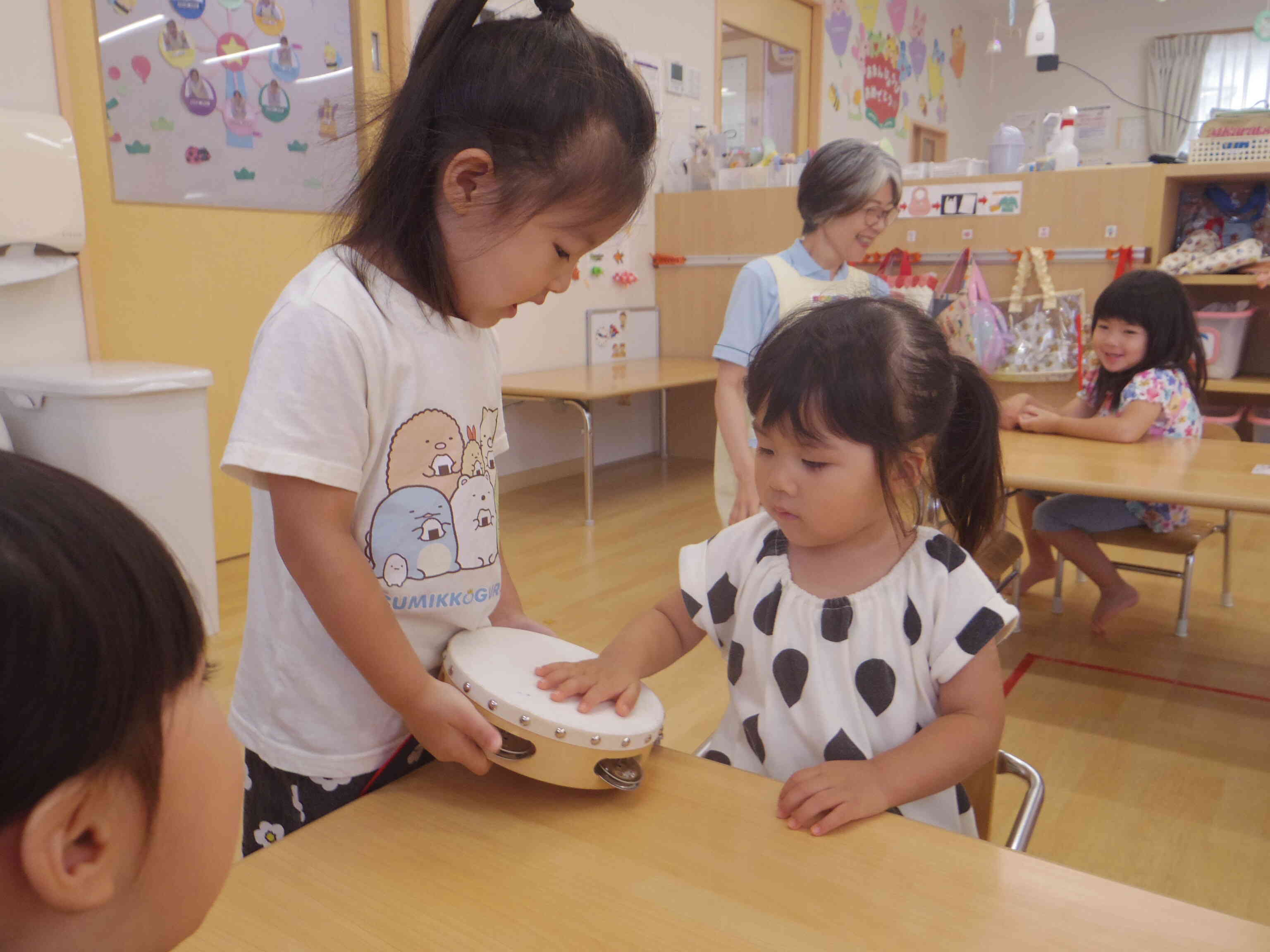 お当番、活躍中