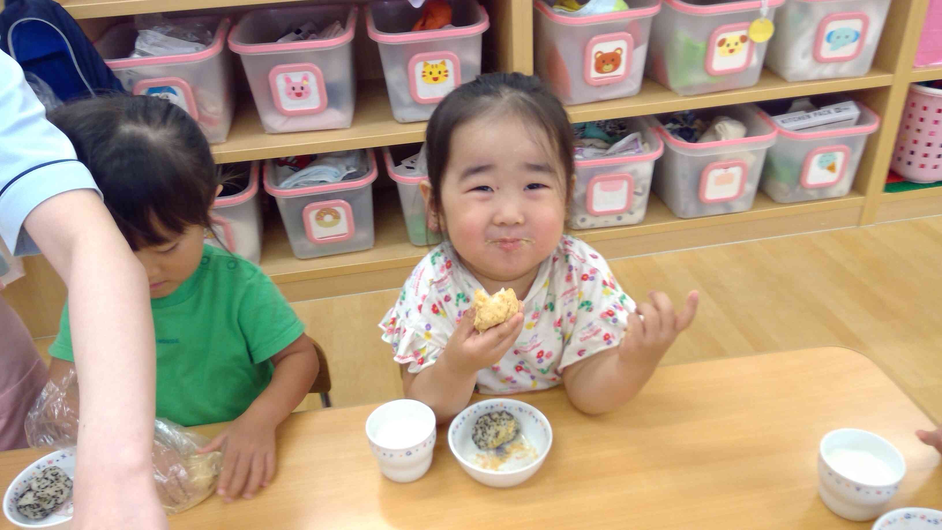 きなこのおはぎおいしいね！