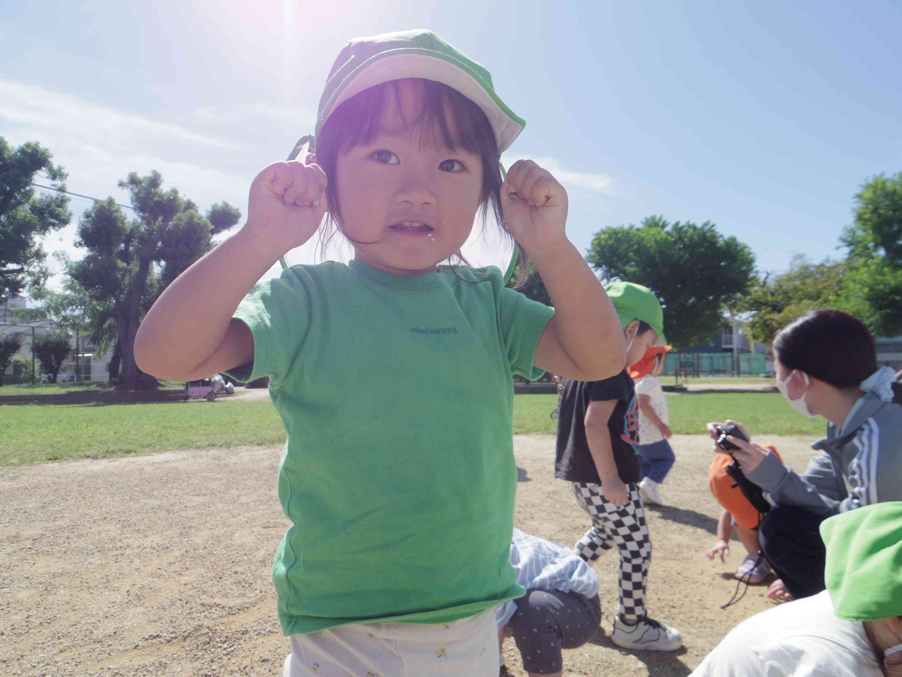 いいお天気だね
