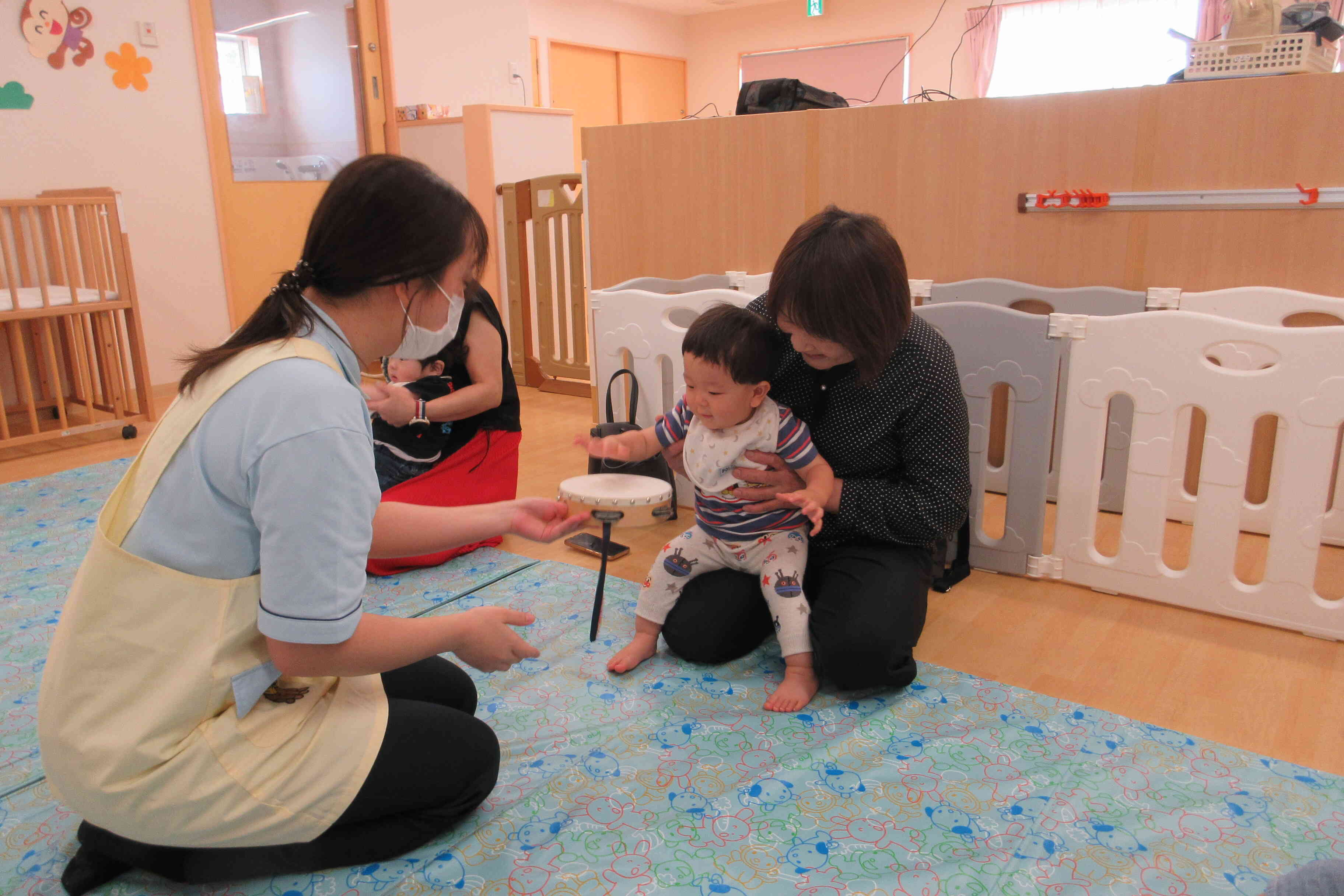 おばあちゃんと一緒、嬉しいね～