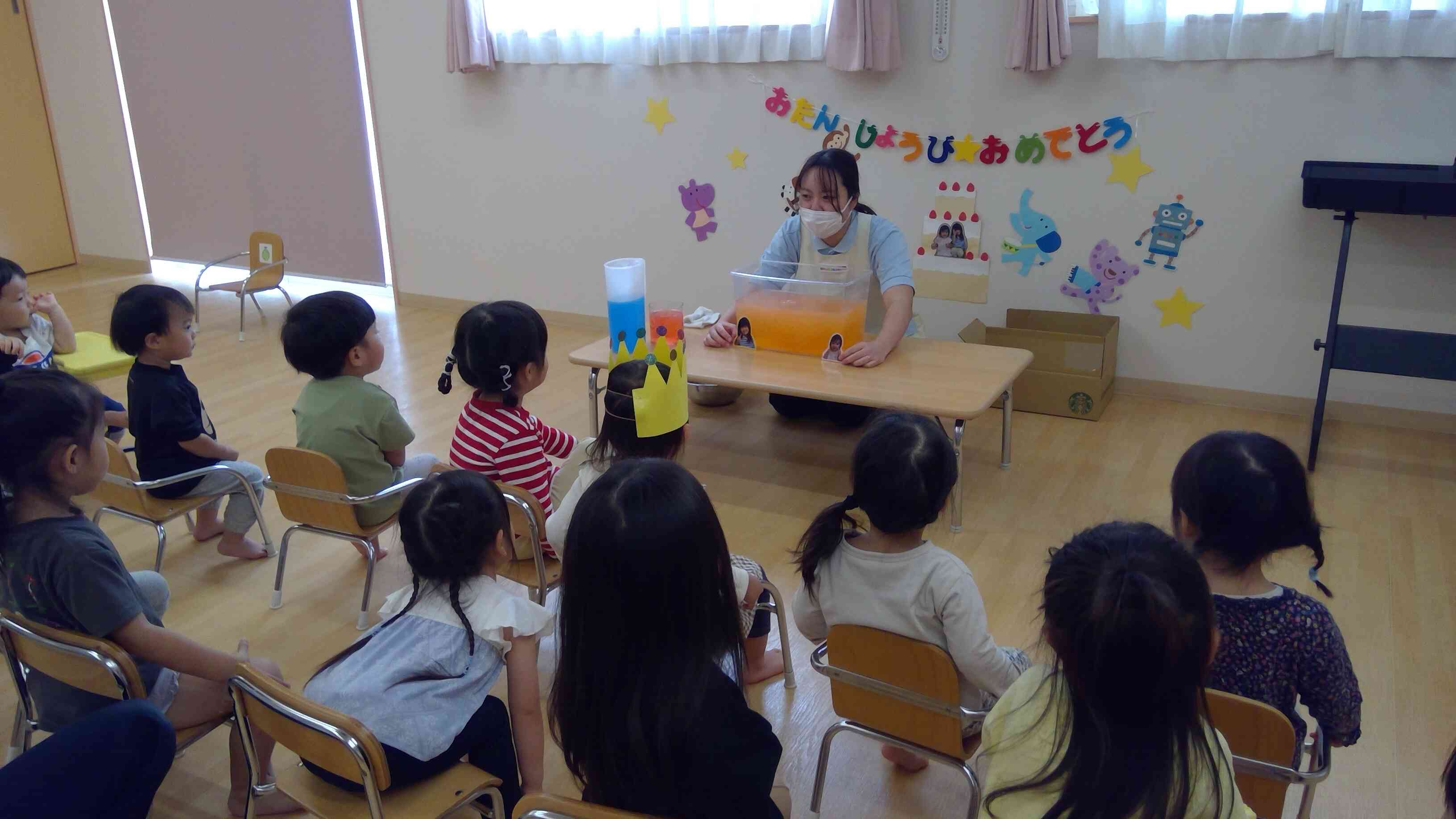 中からお友だちの写真が！