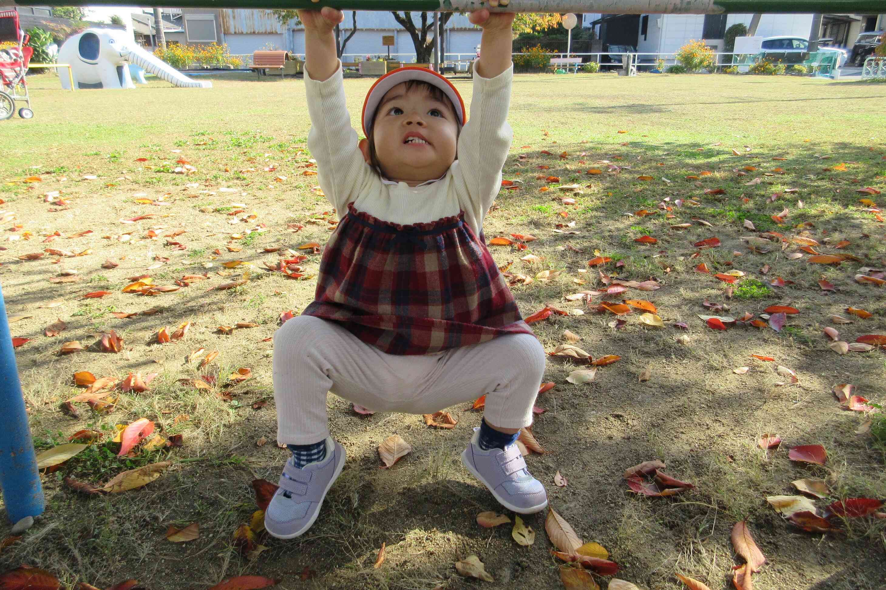 手の力強くなったね！