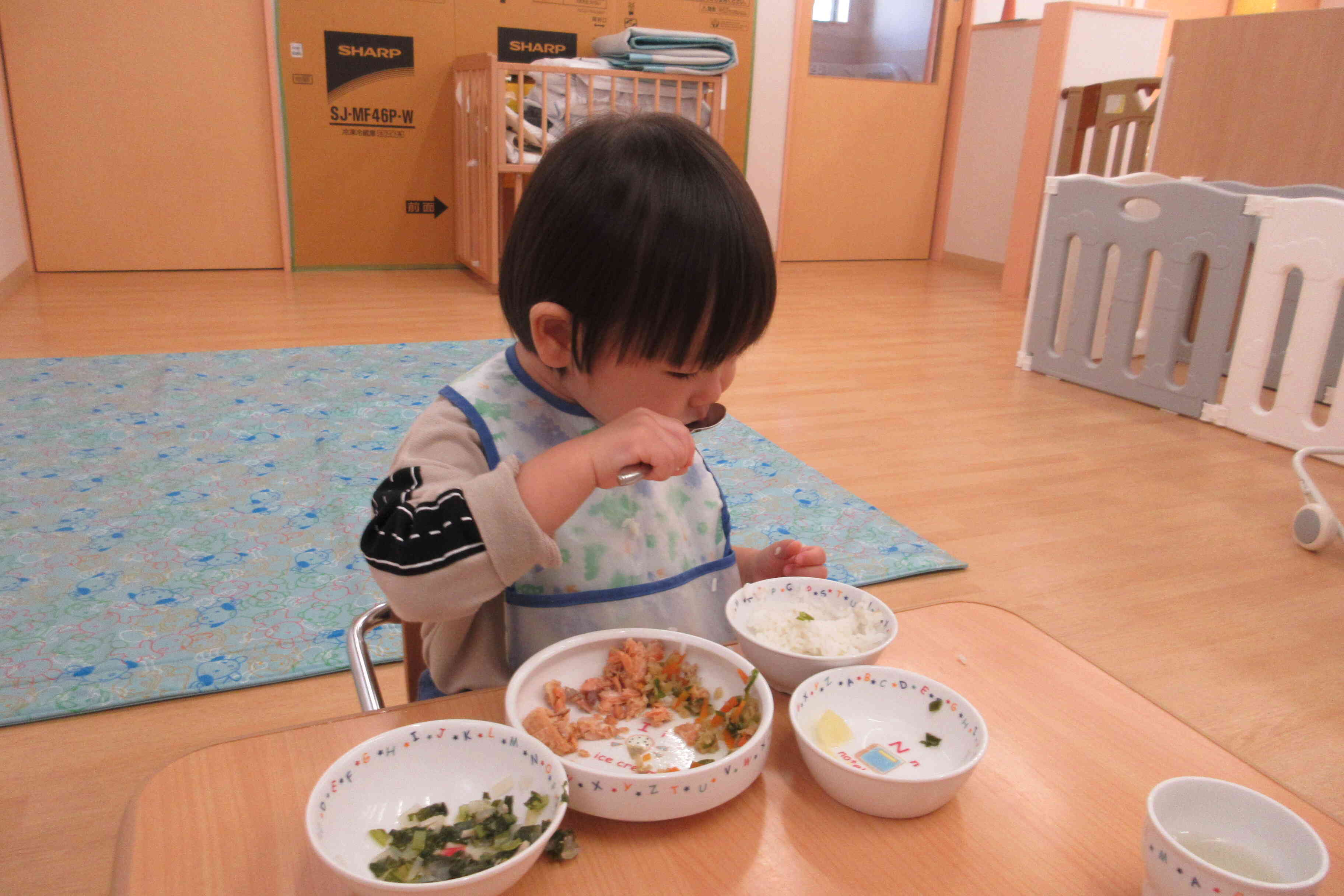 スプーンでいただきます