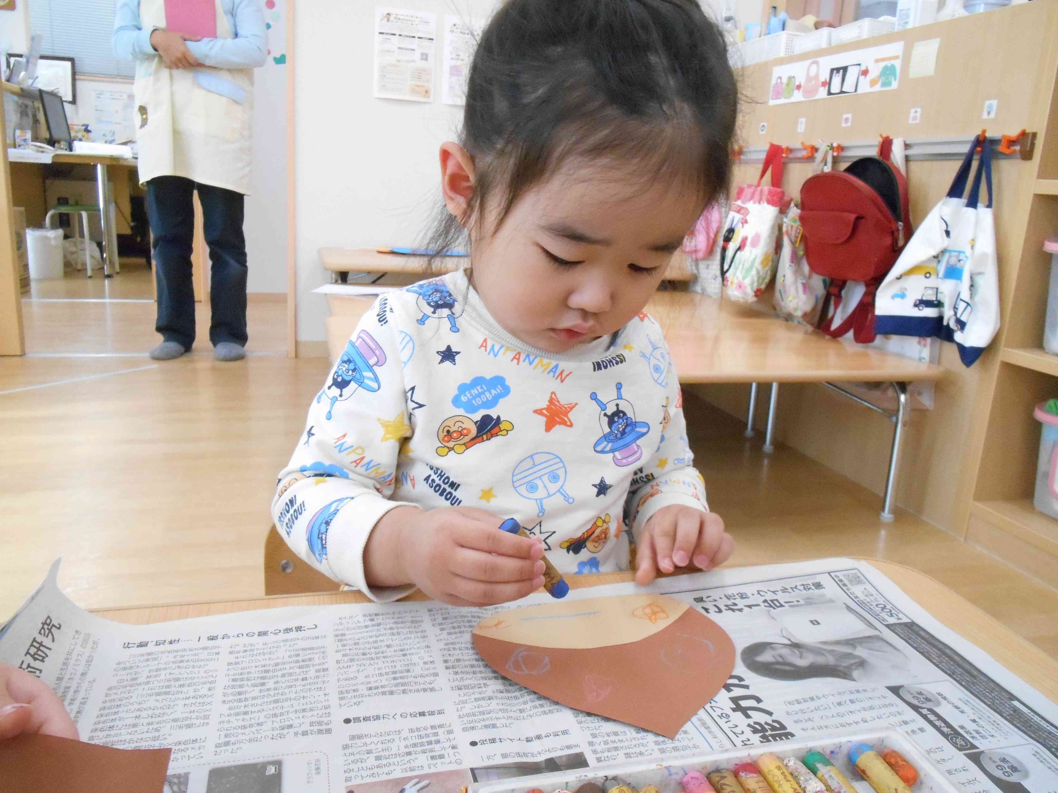 かわいい栗になったね！