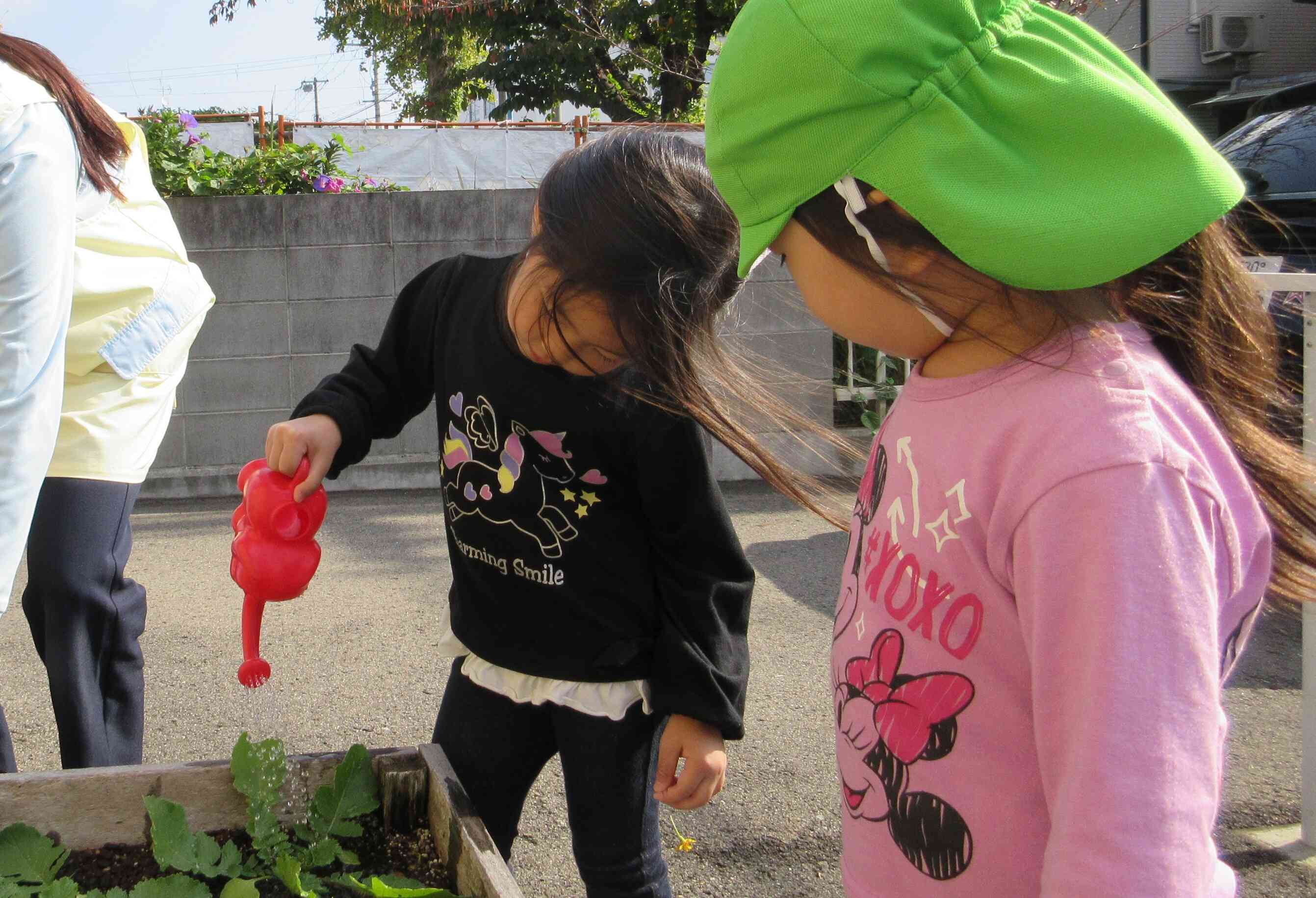 （２歳児：うさぎ組)　おおきくな～れ