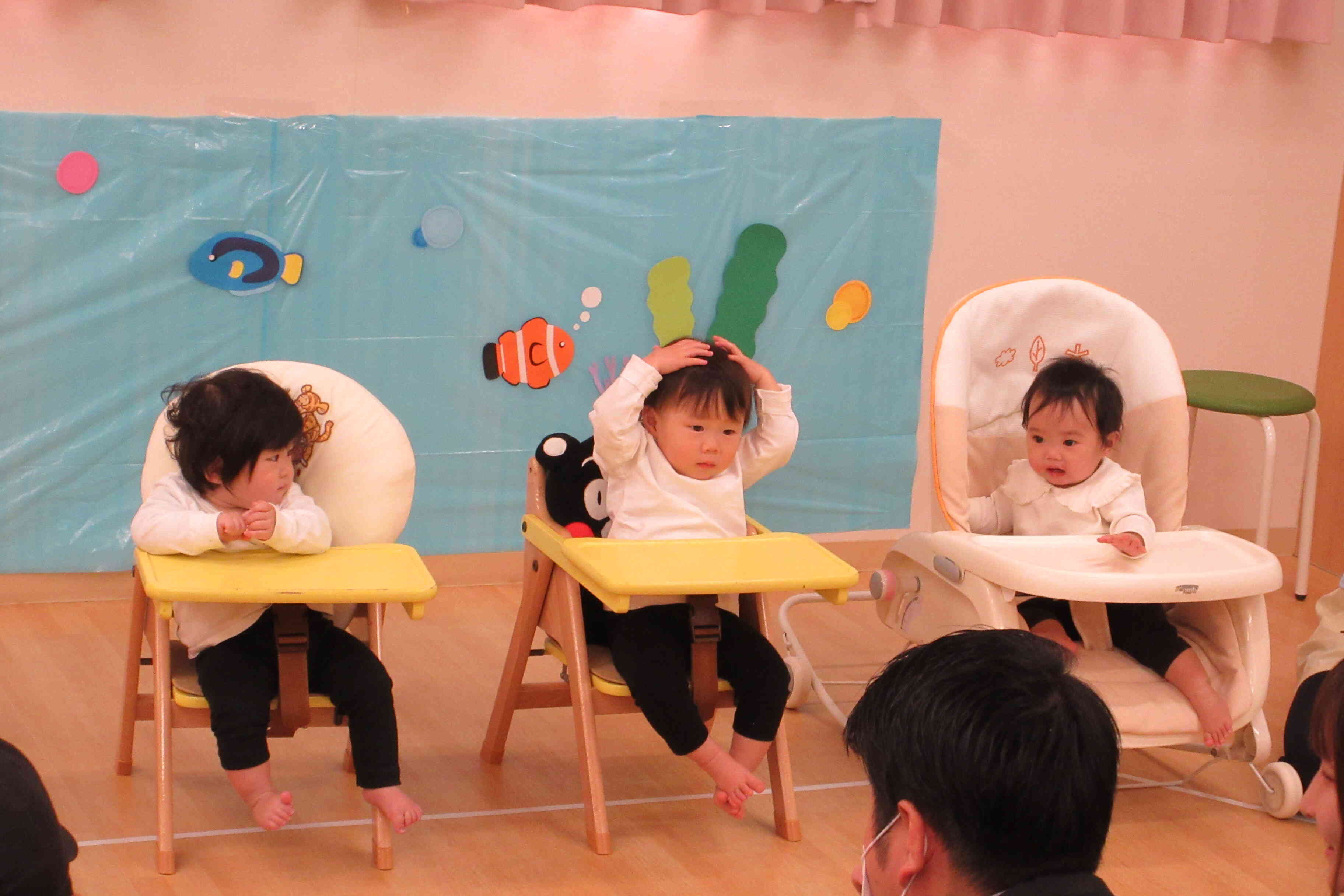 生活発表会～はじめての発表会（ひよこ組）～