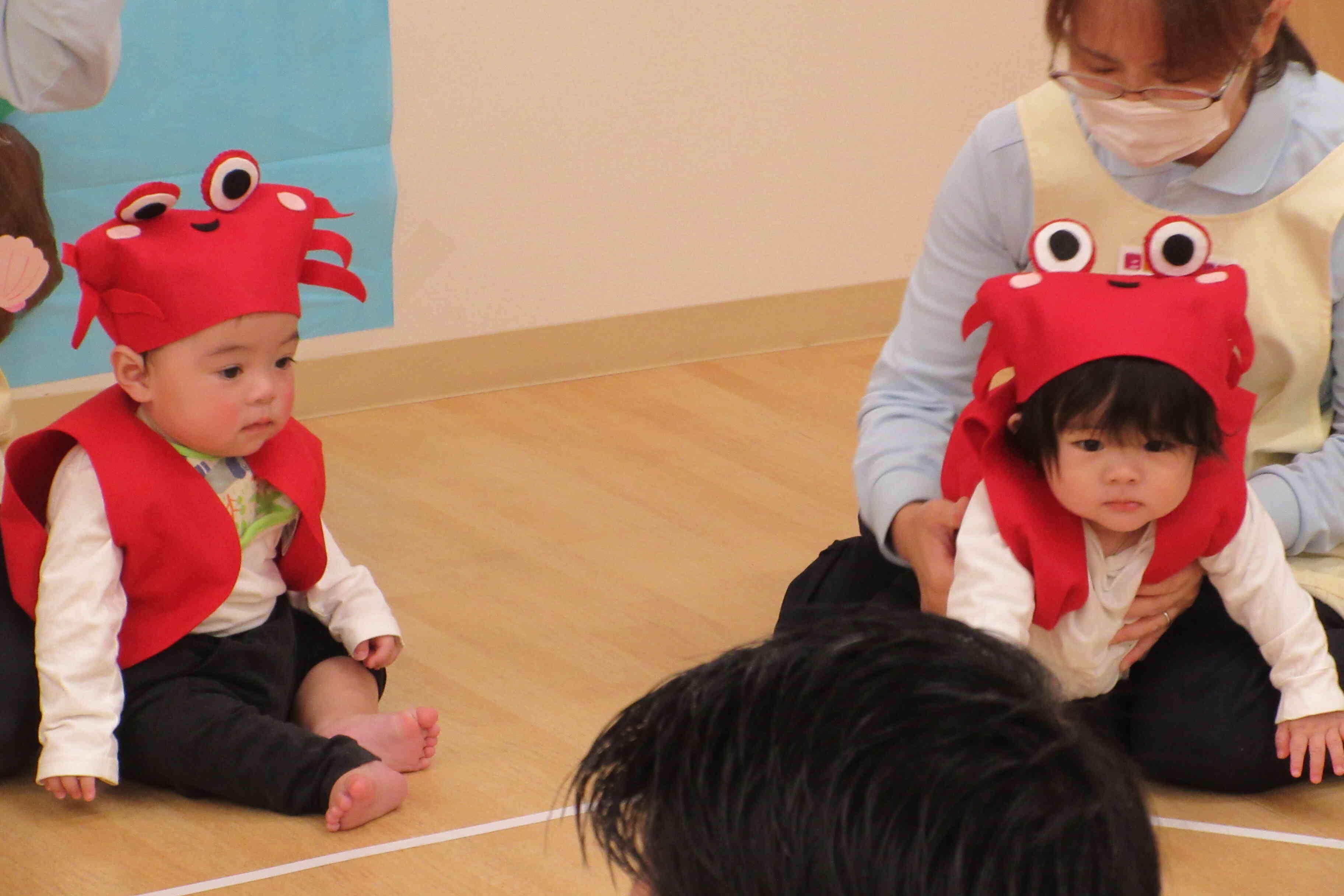 カニさん可愛いでしょ？