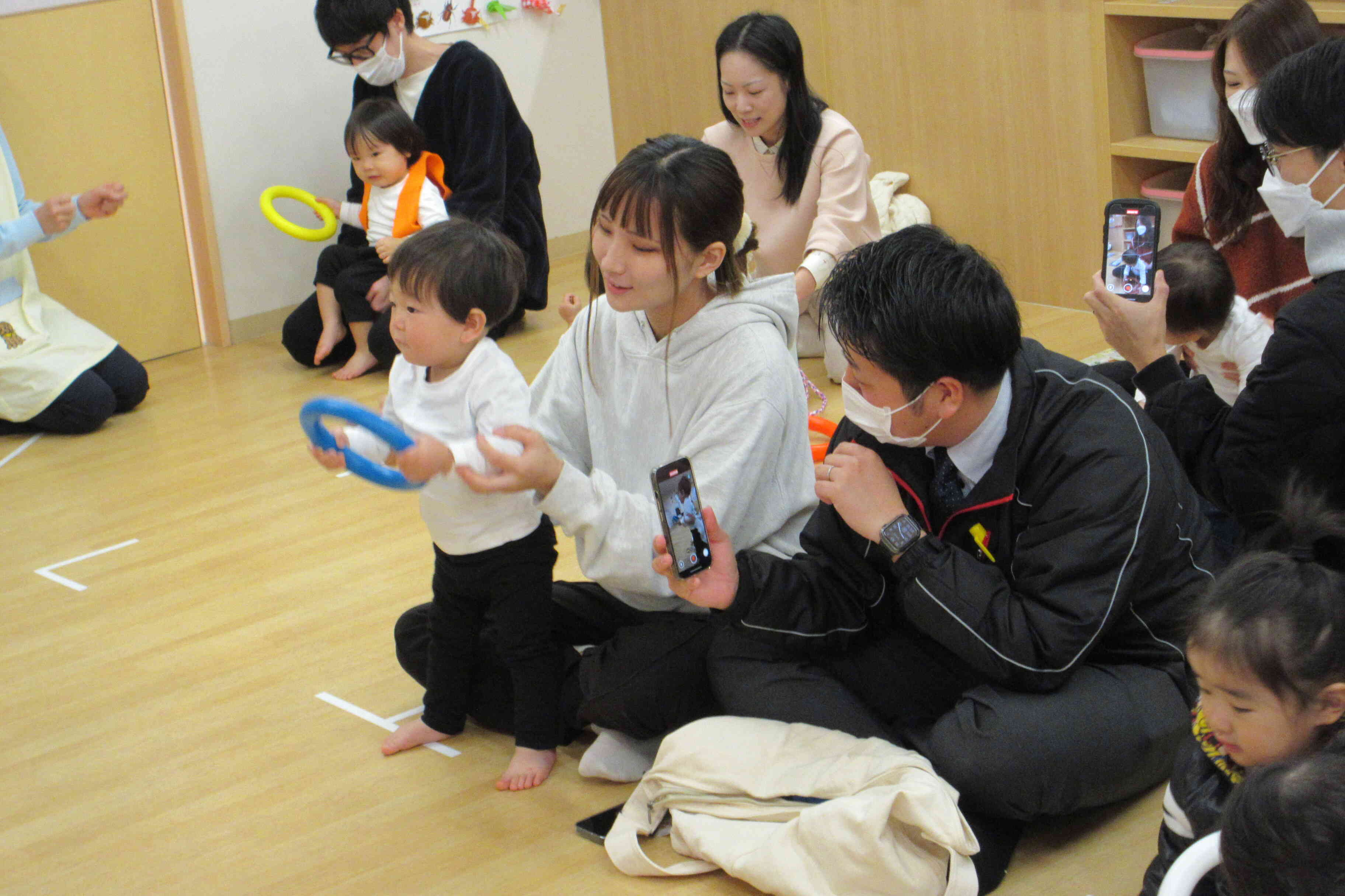 ３，２，１おーっとっと！