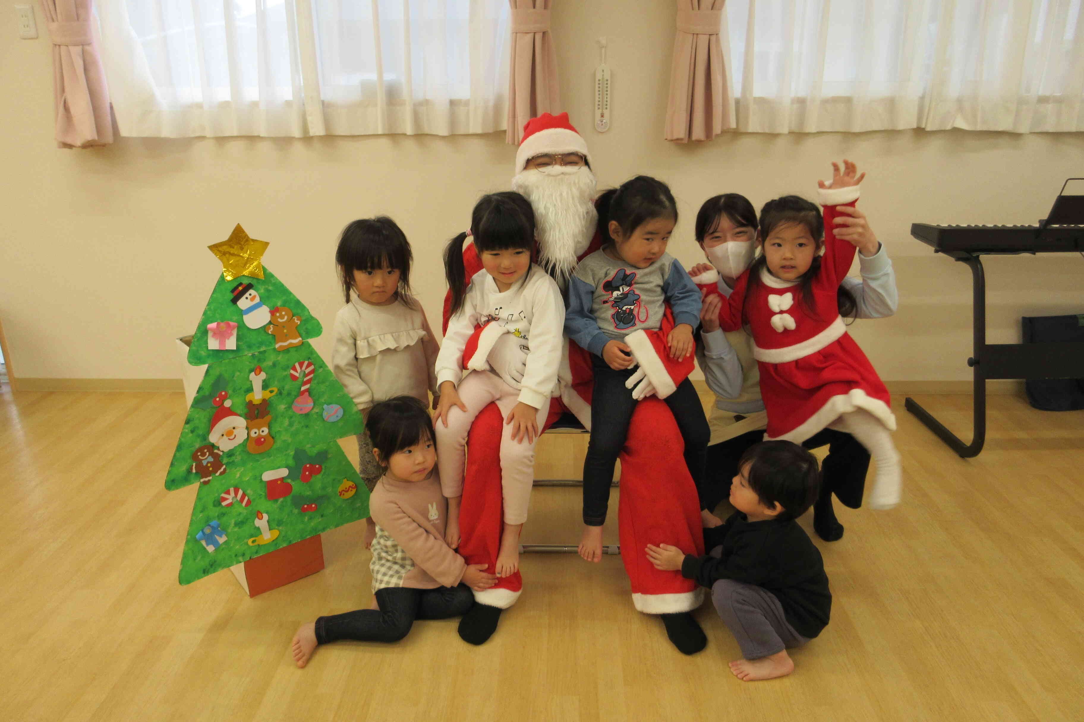 うさぎ組さんも一緒にパシャリ