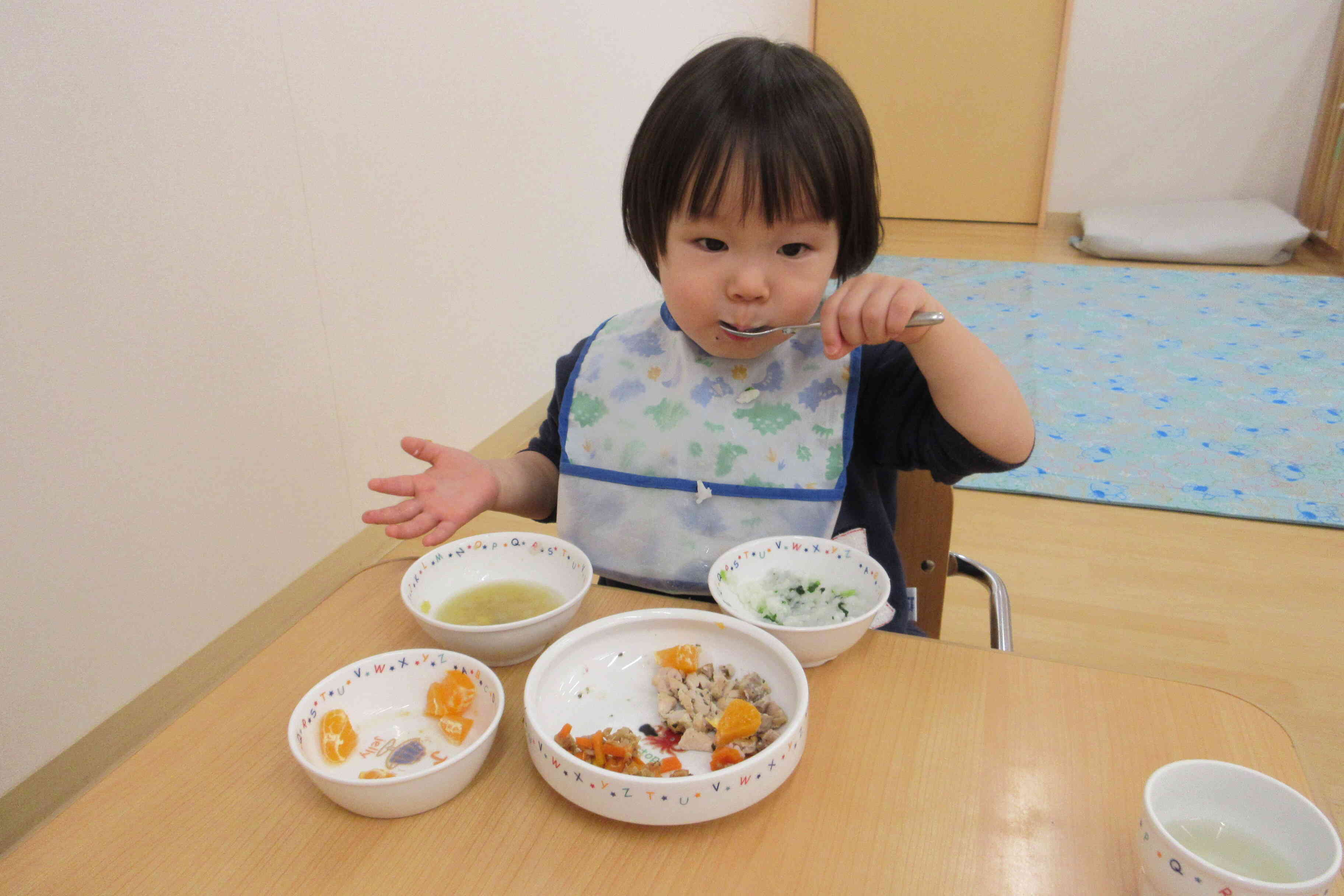 お粥おいしいな