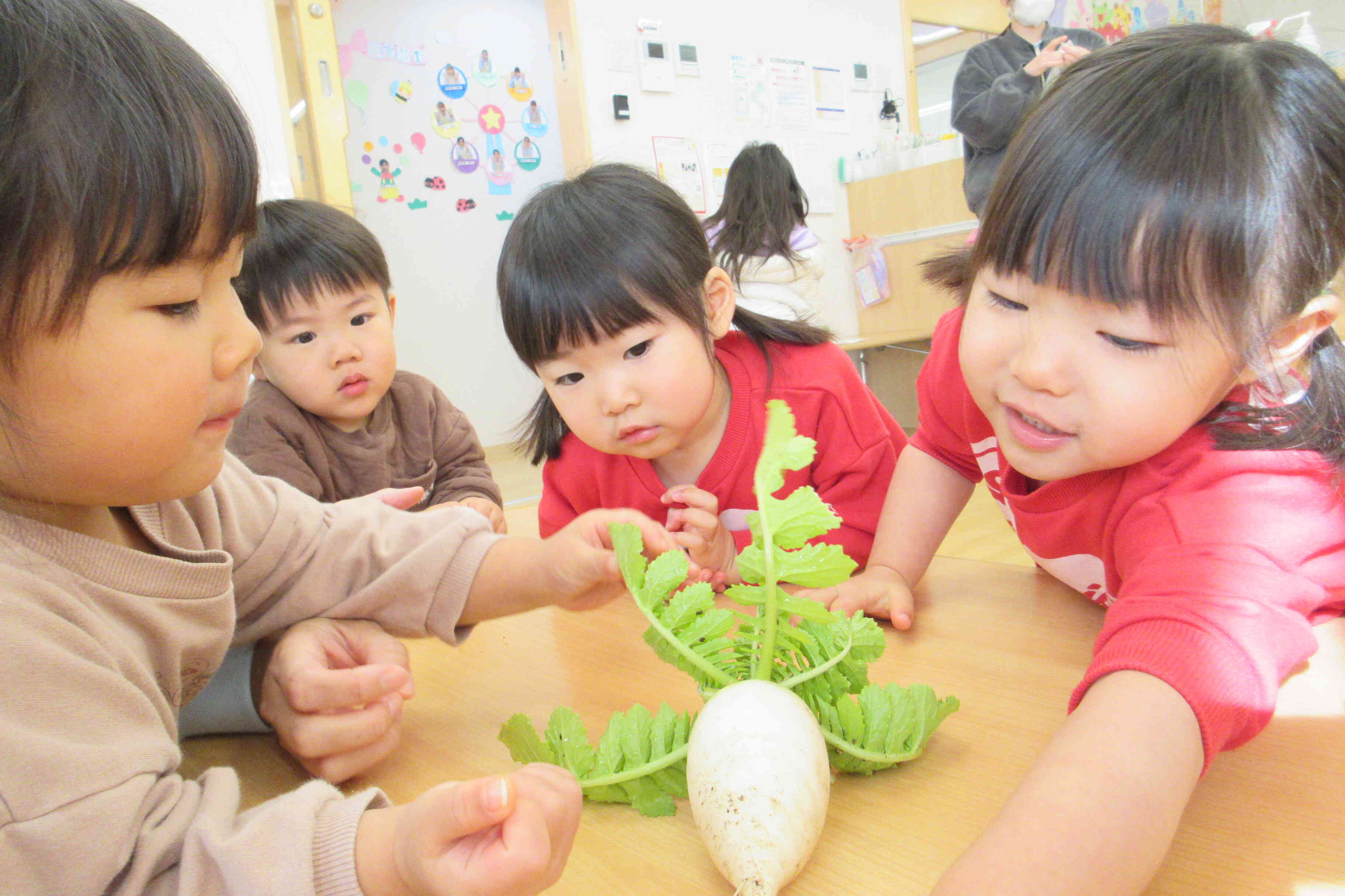 大根粥を食べよう 【食育】