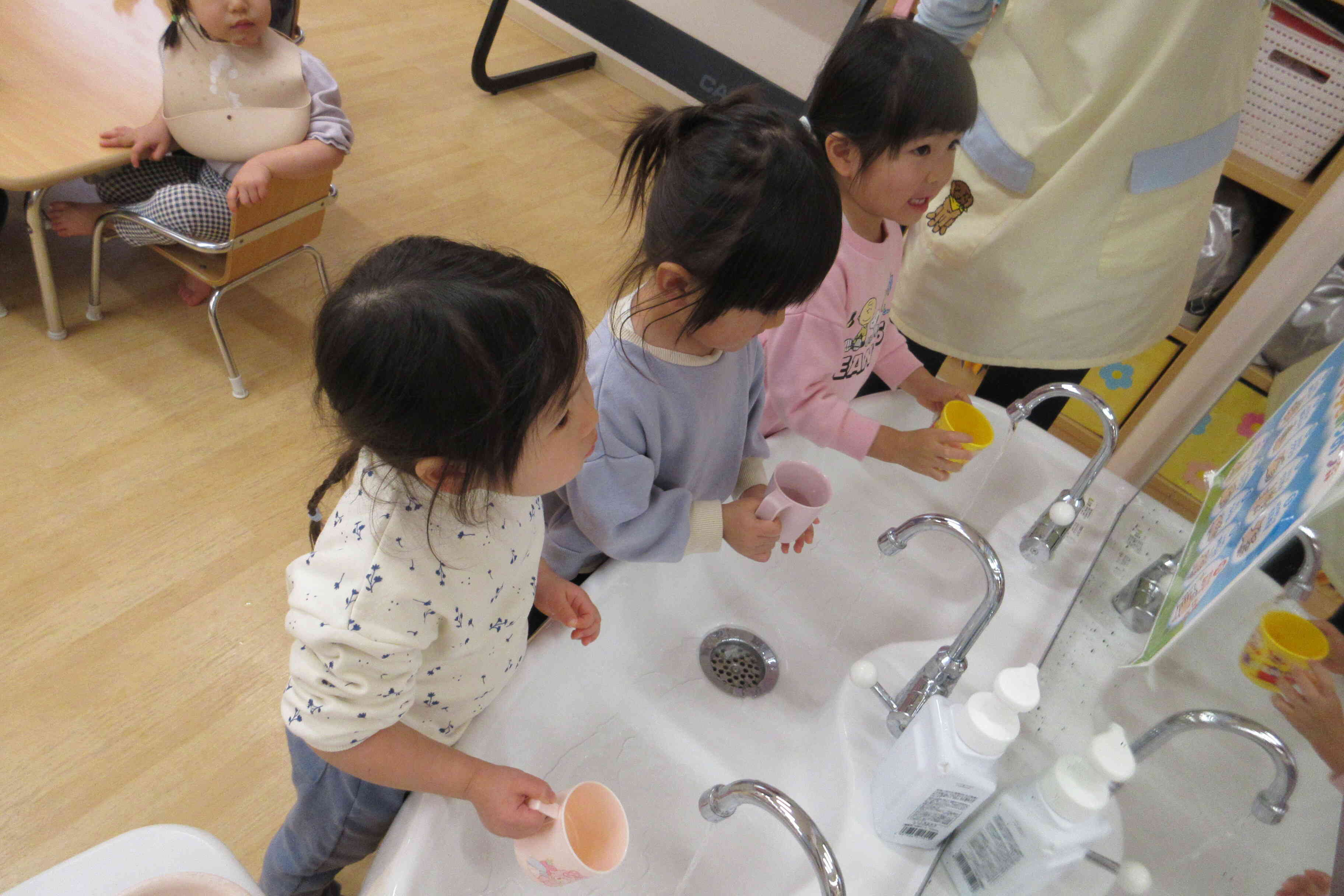 うがいの練習始めたよ！