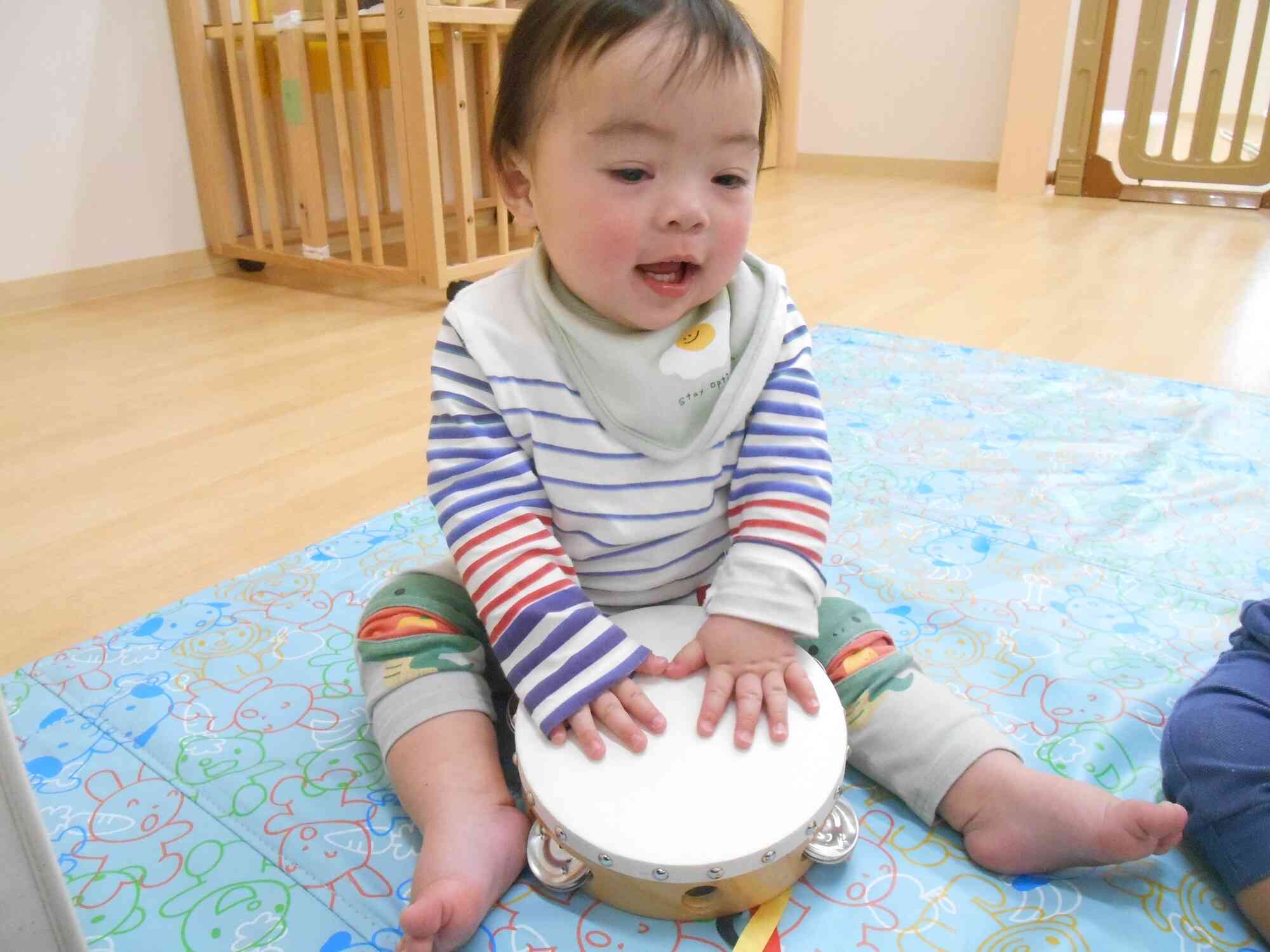 0歳児クラスでの様子