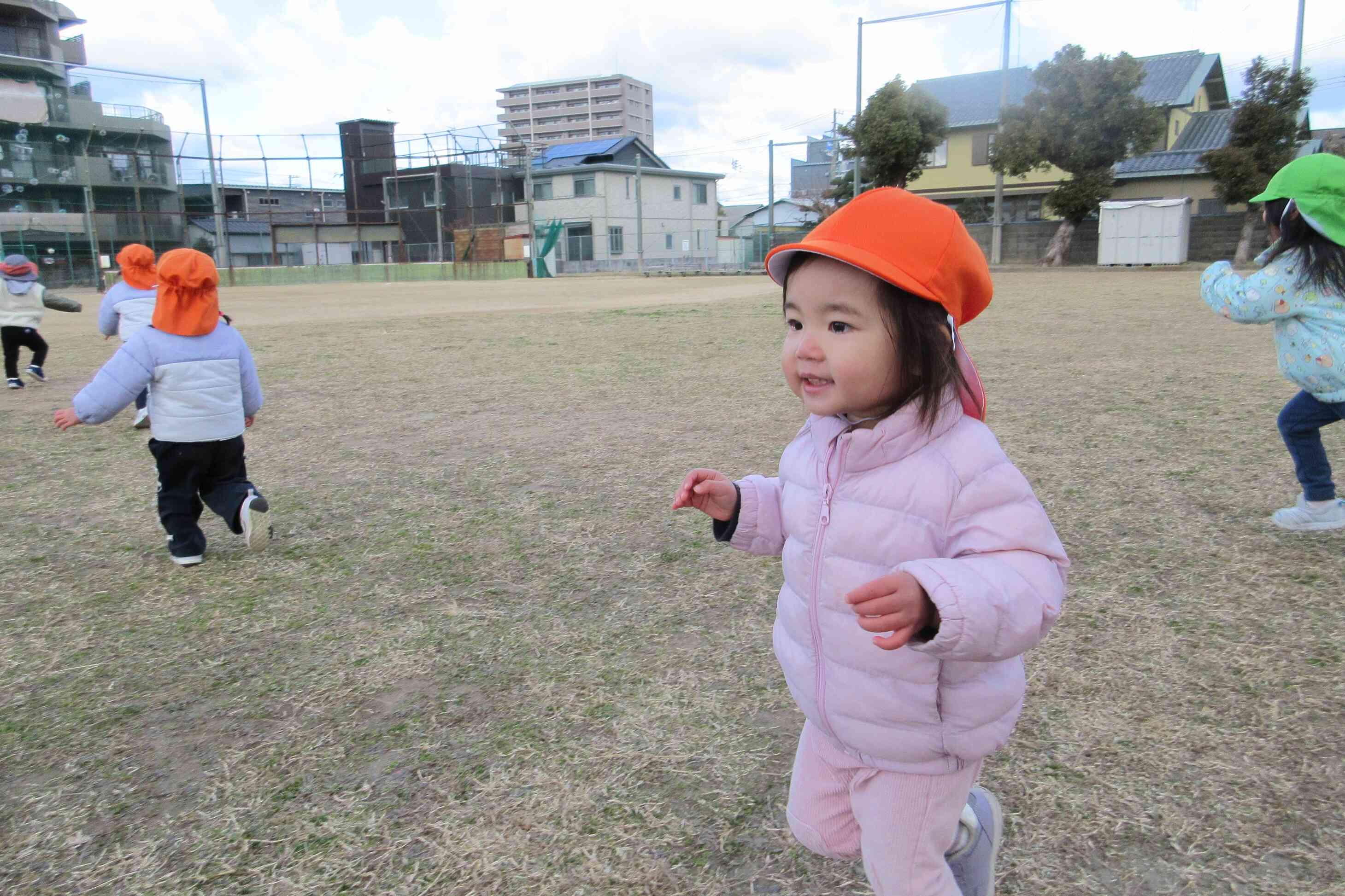 寒さに負けないぞ！