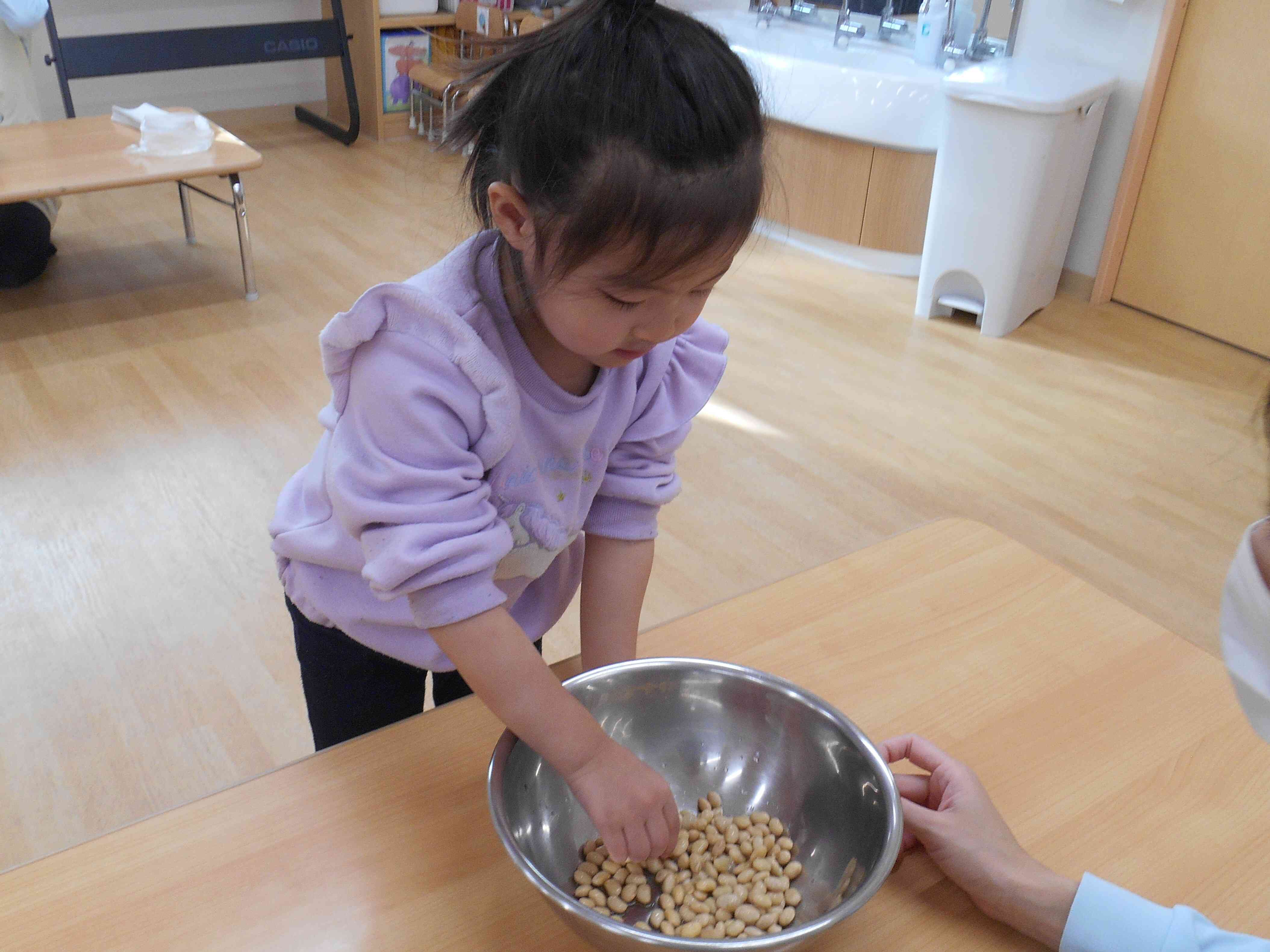 水煮はやわらかくなっているね！