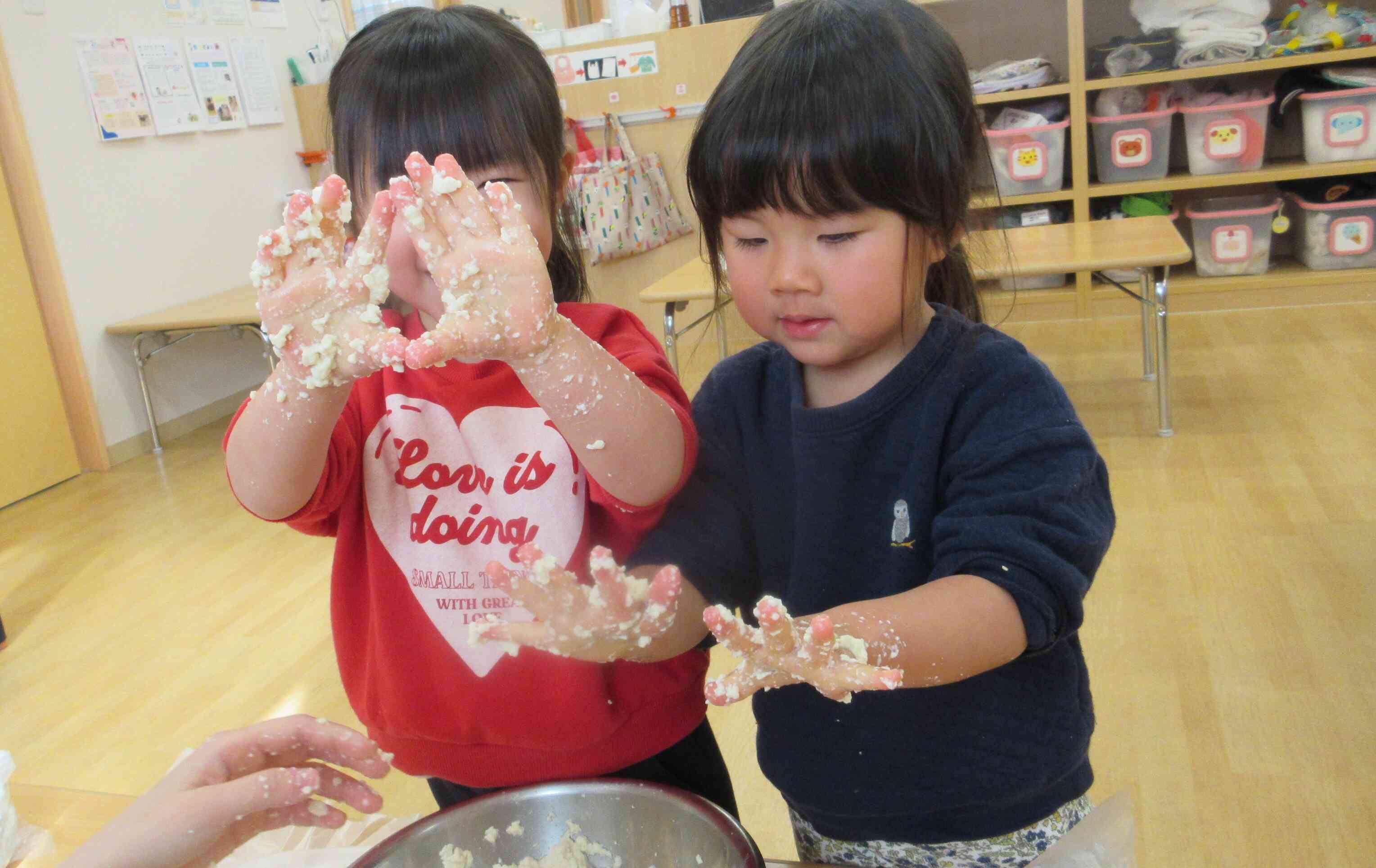 豆腐は冷たいね