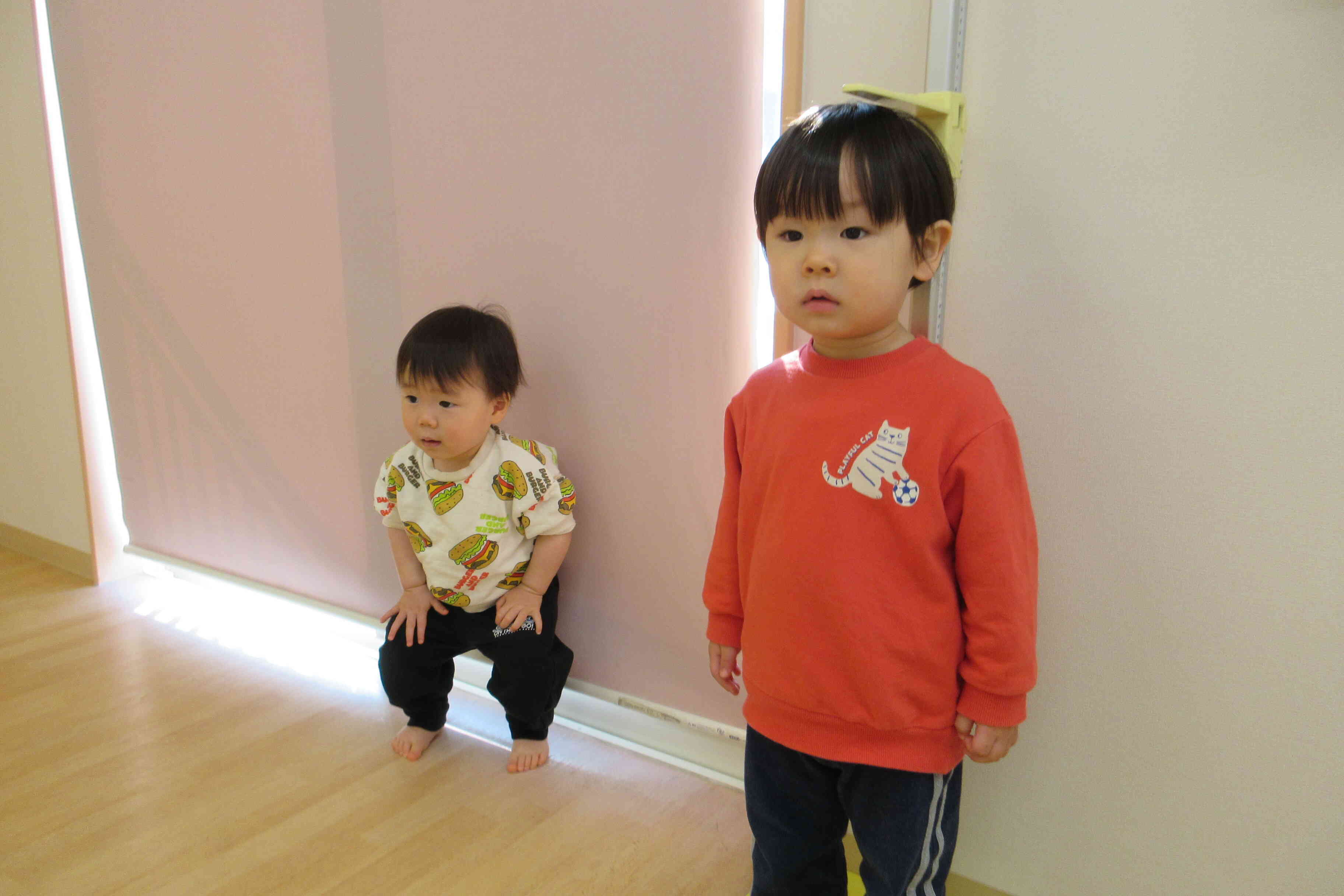 今月の大きくなったかな？