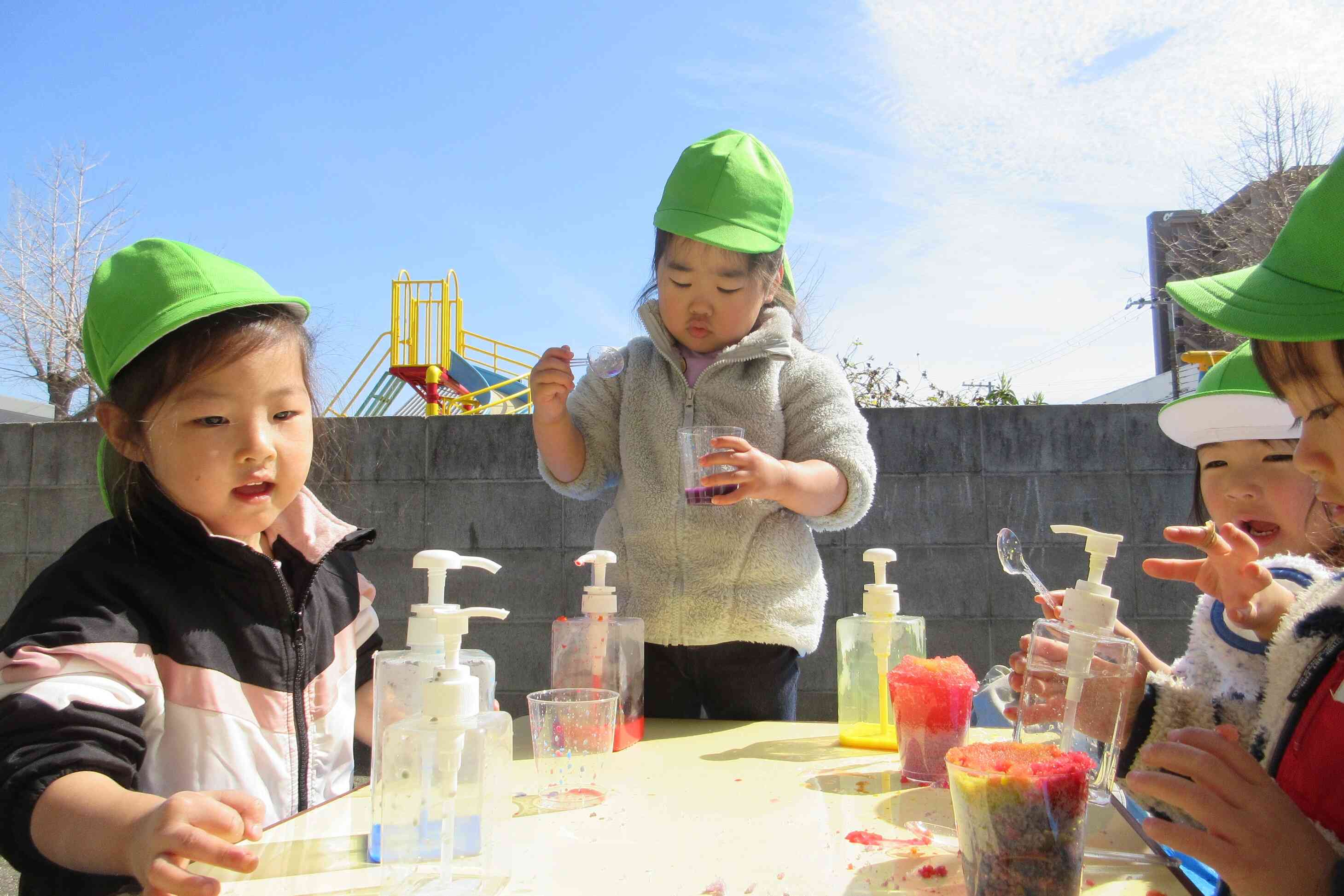 ２週目はぽかぽかいいお天気でした！