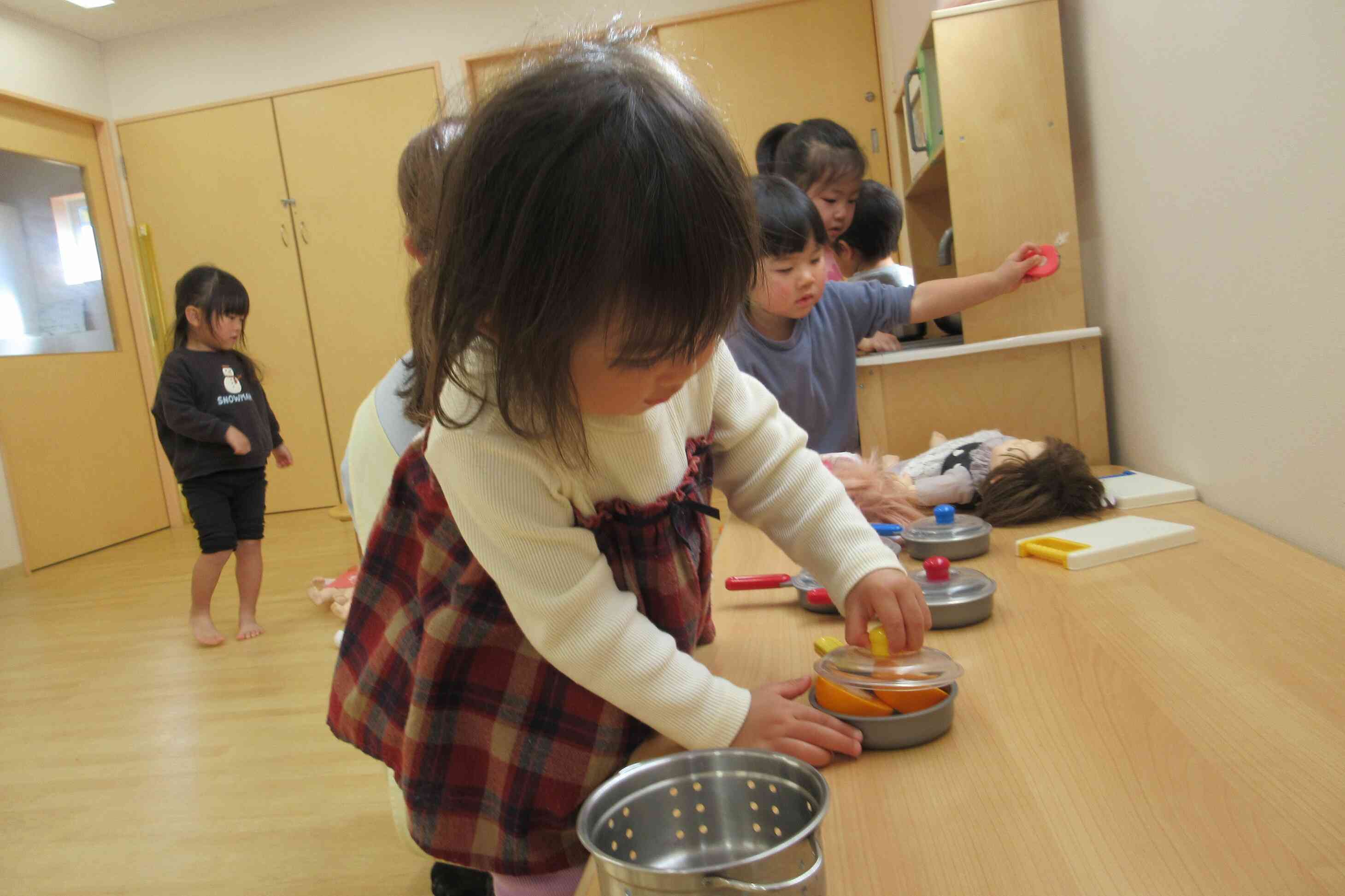 何を作っているのかな？